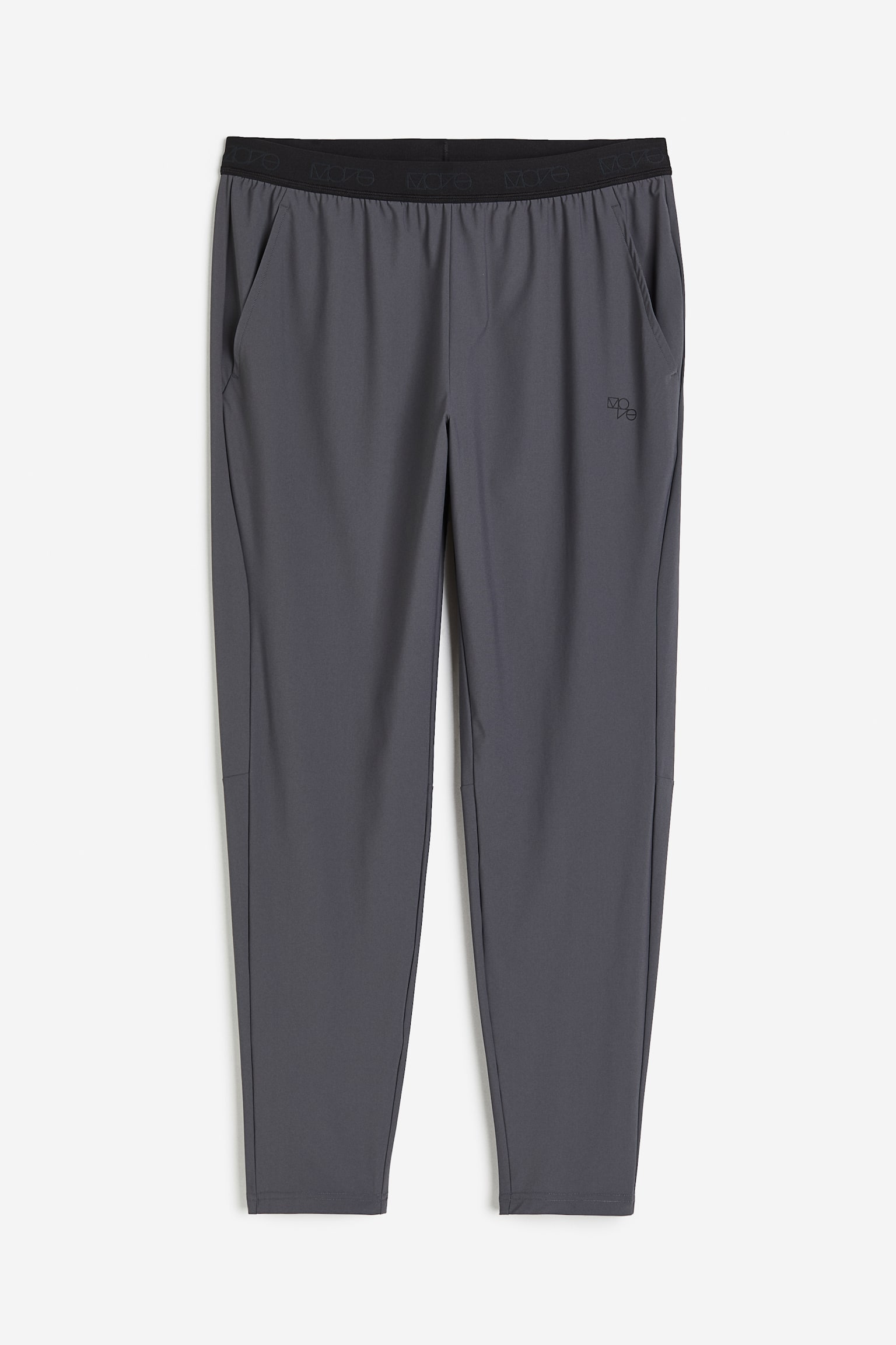 Activewear Pants In DryMove™ - Dark grey/Black - 2