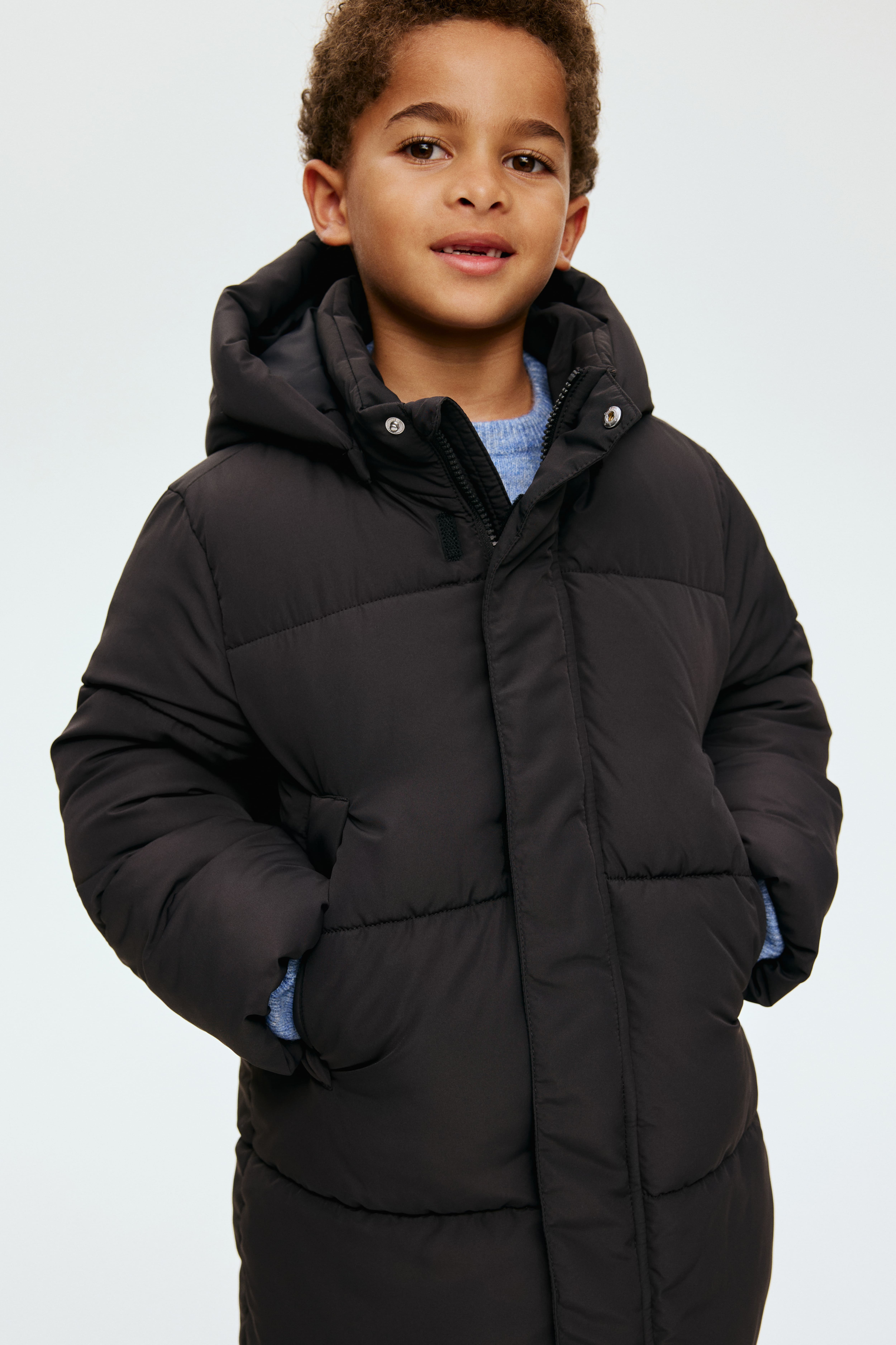Water-Repellent Puffer Jacket