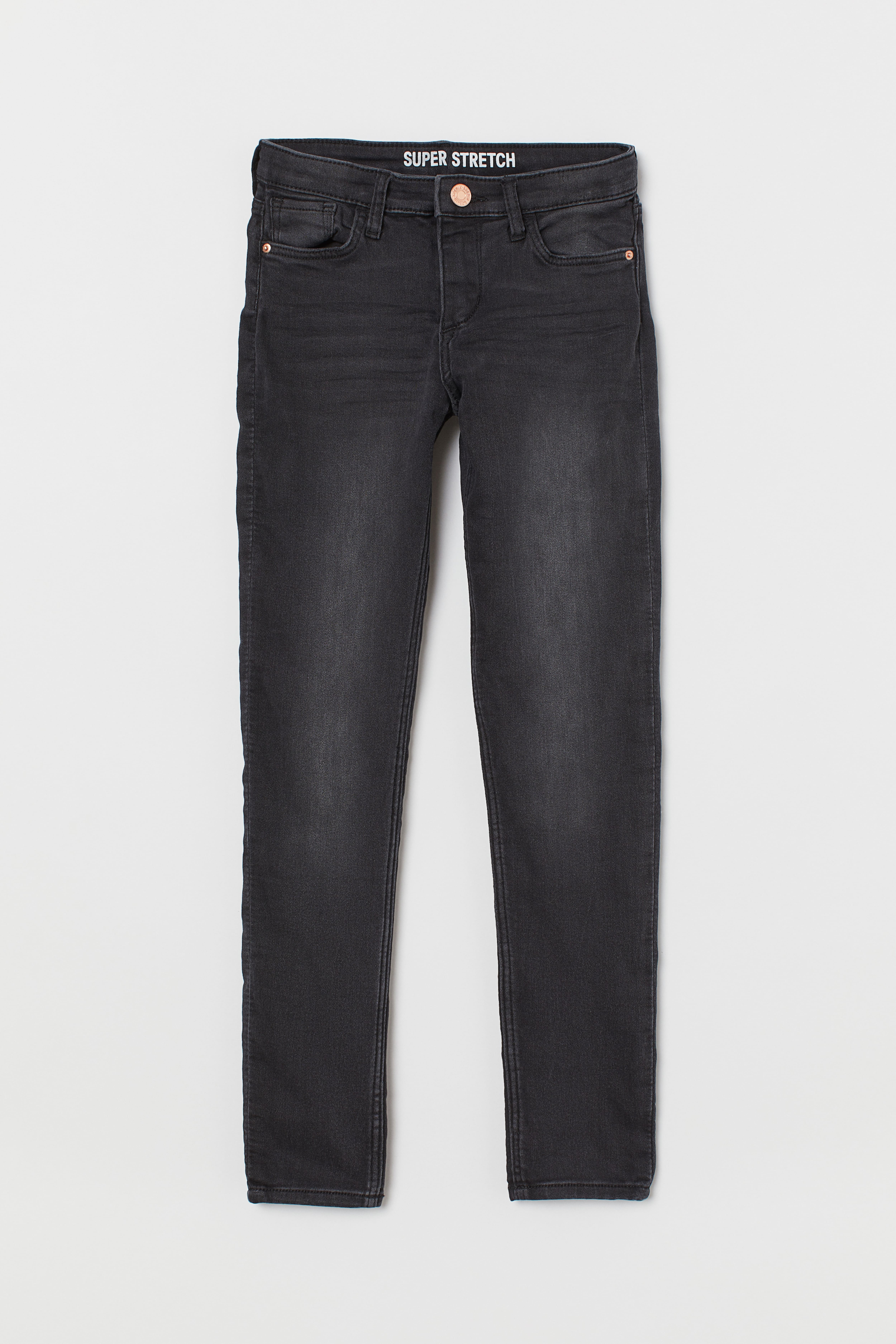 H&m black fashion slim fit jeans