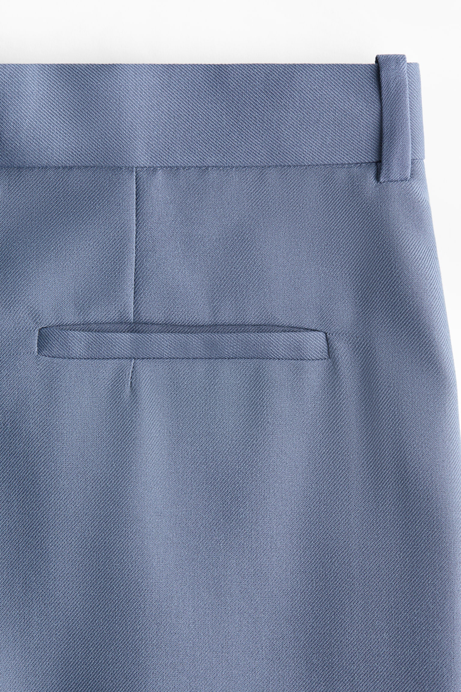 Pantalon chic en twill - Bleu ancien - 6