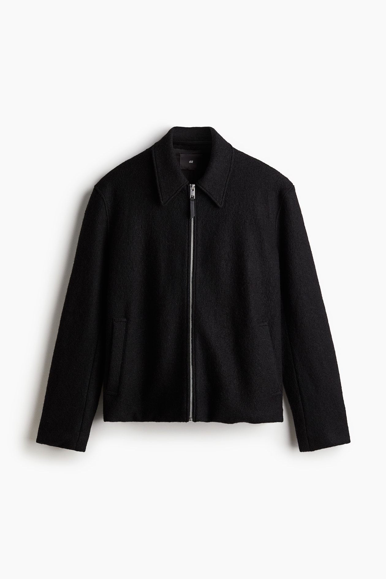 Regular Fit Wool-blend jacket Black Men H&M IN