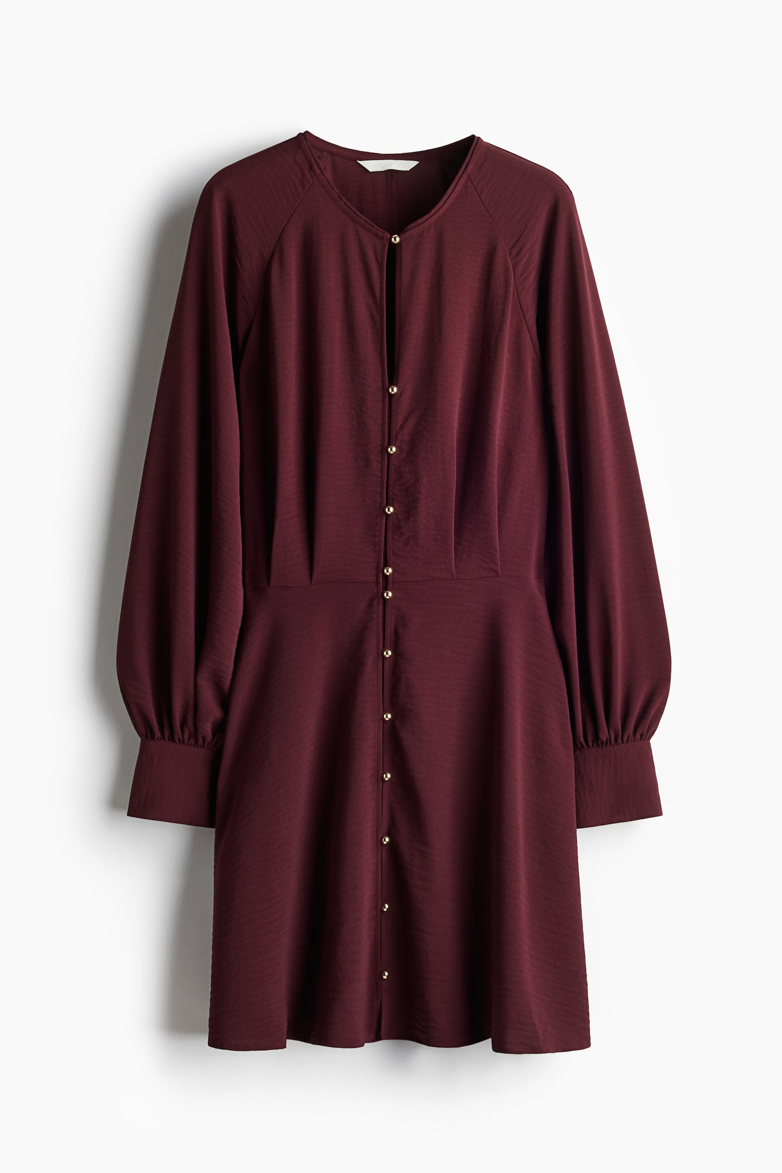 Long-sleeved dress - Burgundy/Black/White patterned/Dusty blue/Paisley-patterned/Black/Black/Patterned - 2