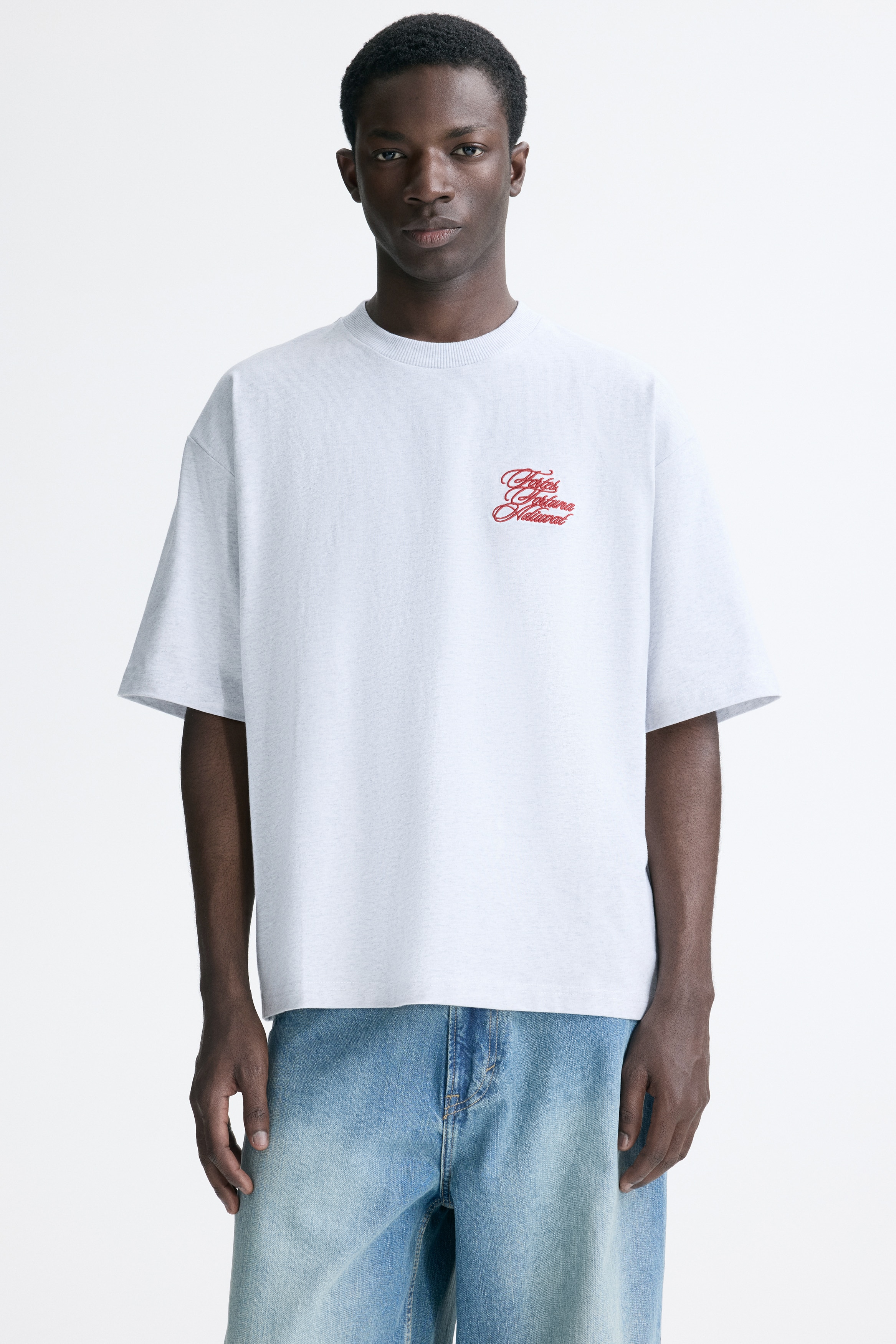 Men's Bright green/Golden Loose-Fit T-Shirt | H&M CA