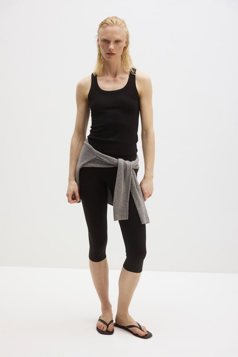 Rebrasta majica bez rukava Cooling Slim Fit
