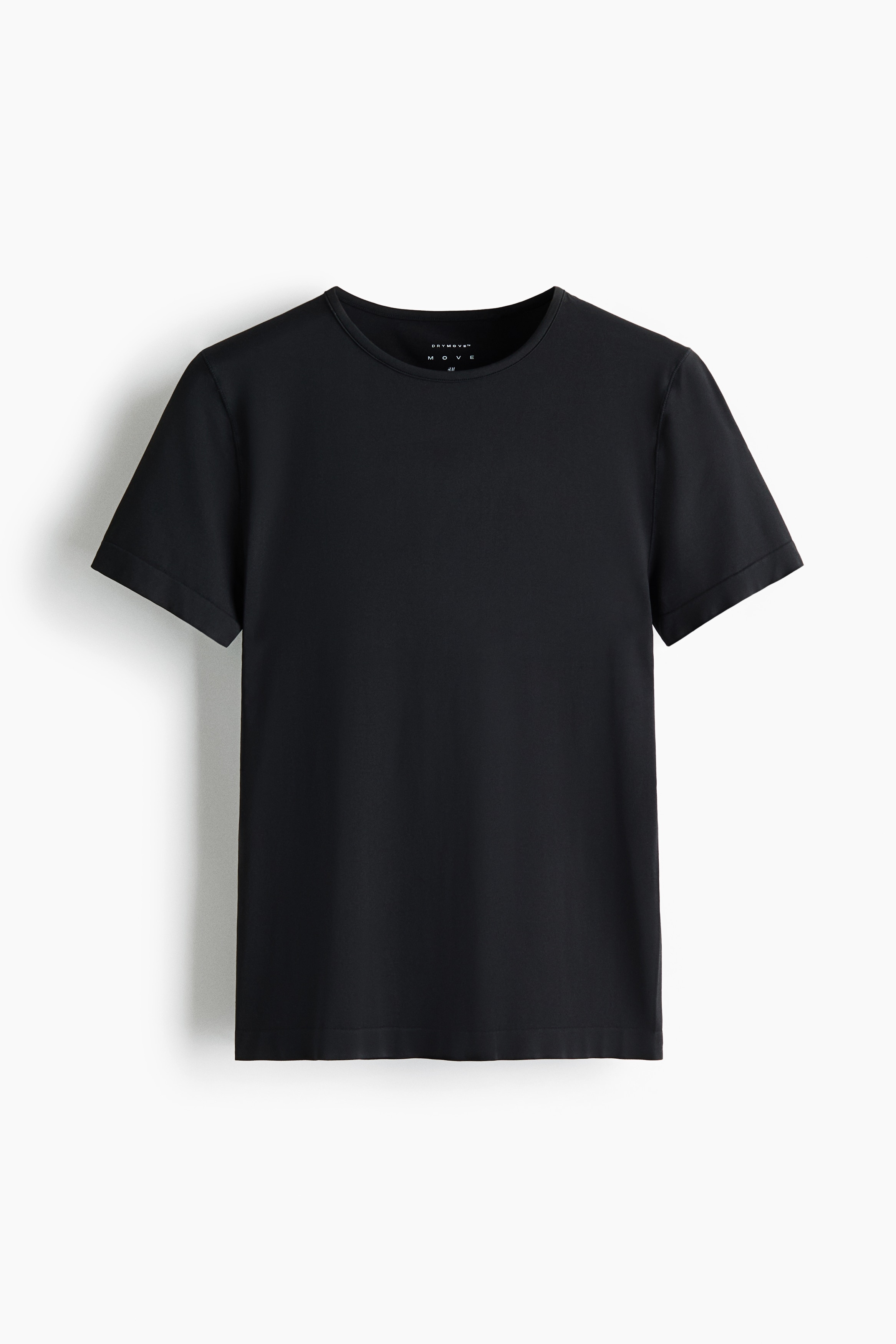 Seamless Slim Fit Sports top with SoftMove™ - Black/Chocolate plum