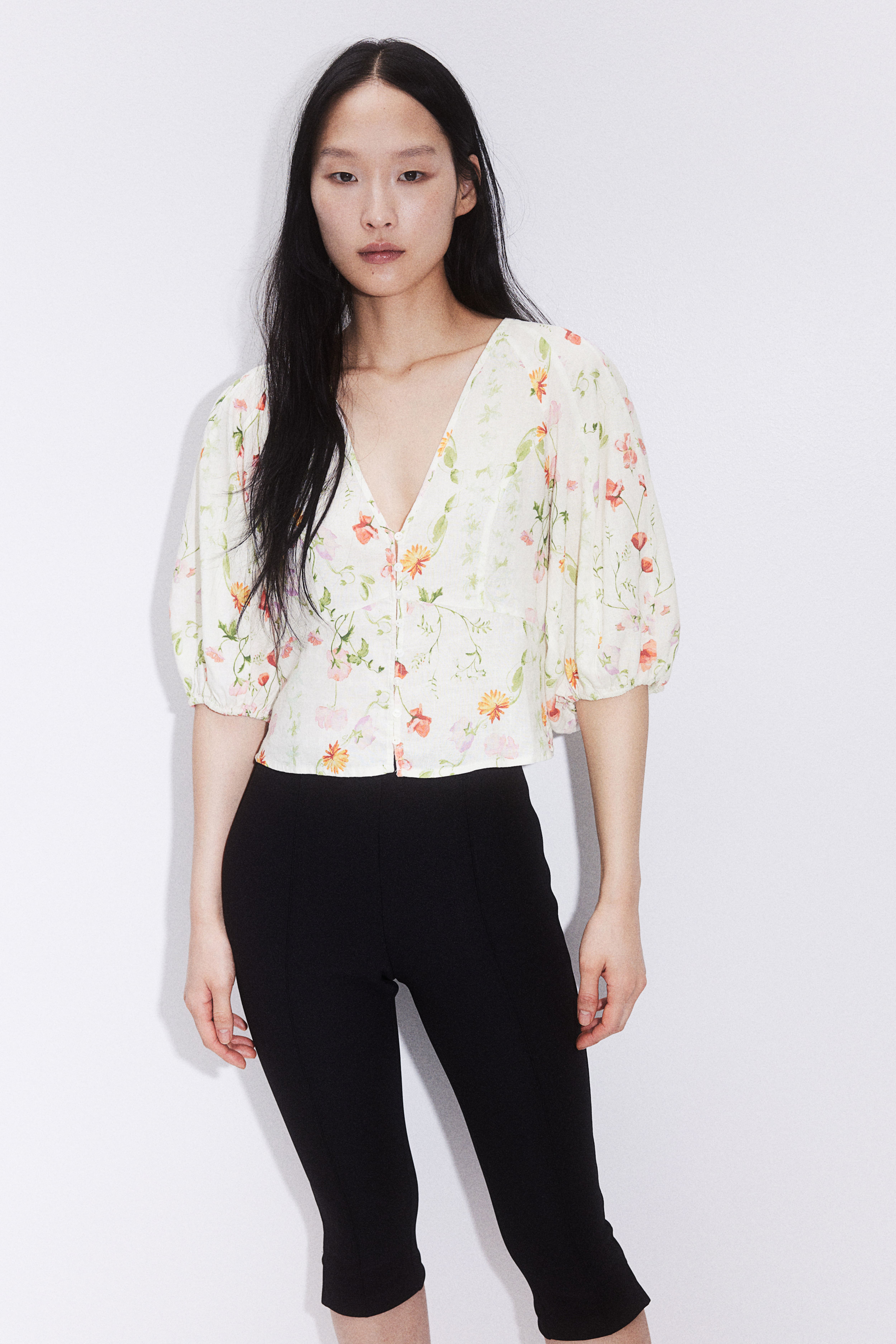 Balloon & Puff-Sleeve Blouses & Shirts | Crop & More | H&M CA