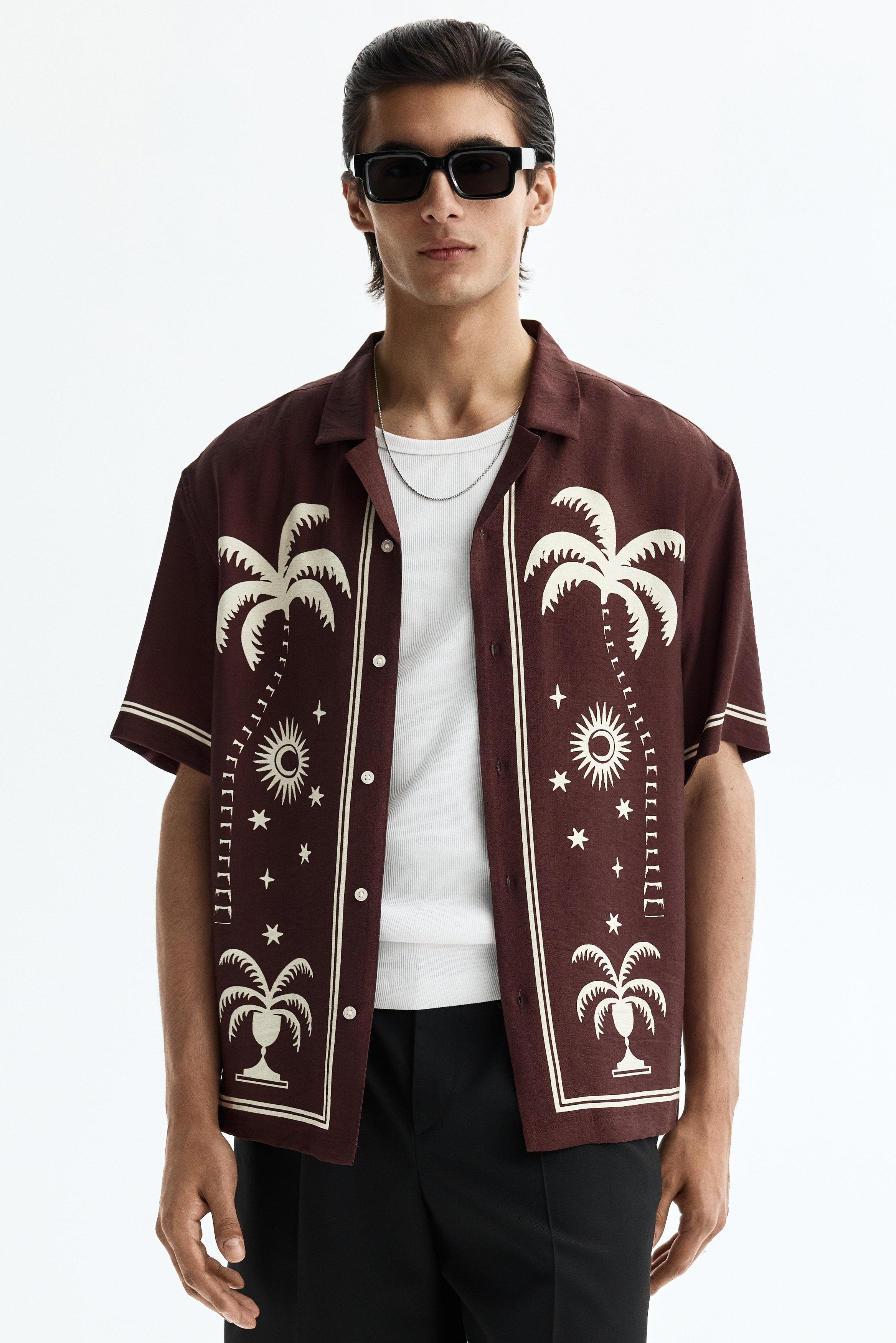 Relaxed-Fit Printed Resort Shirt