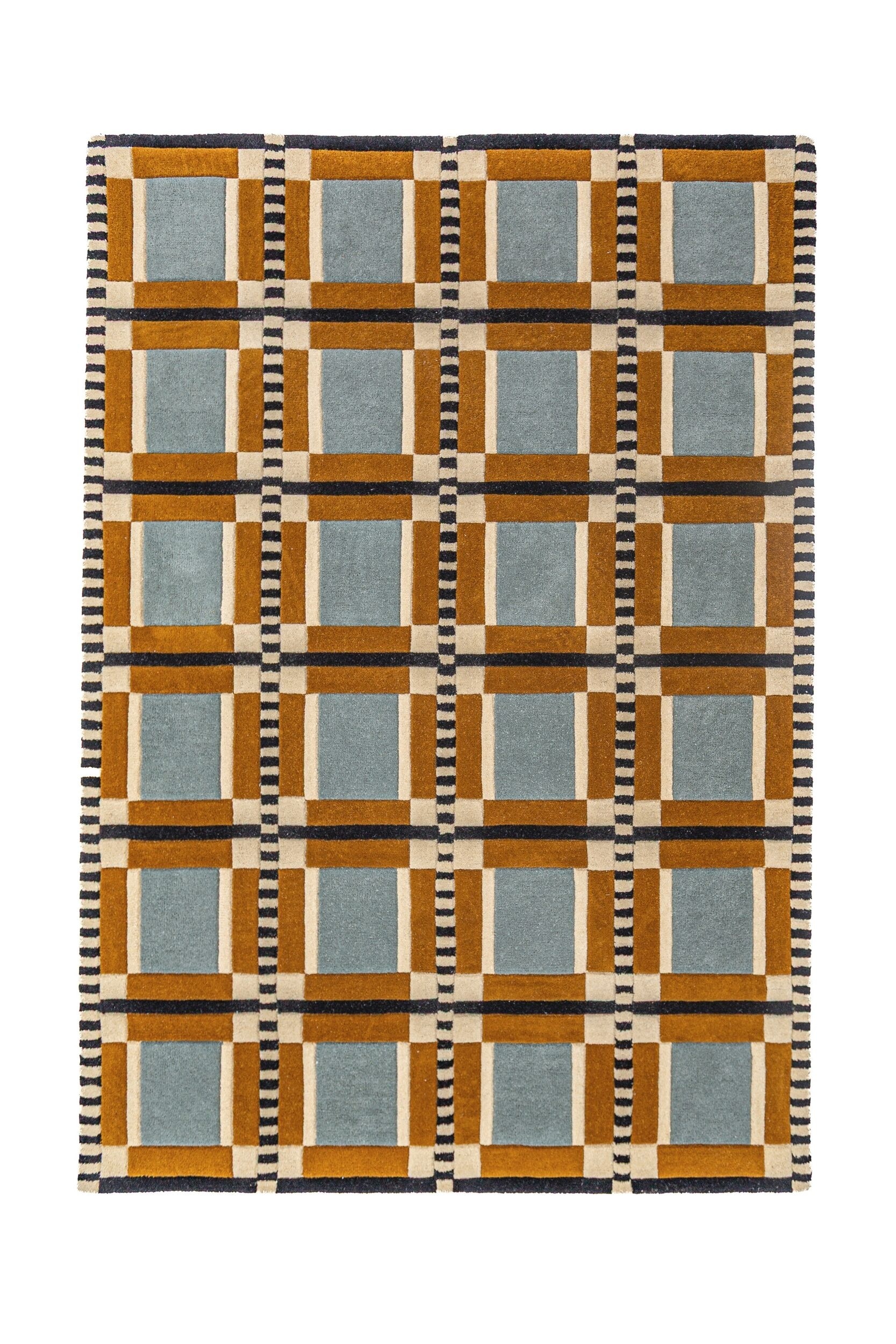 Quadro Wollteppich - Mehrfarbig