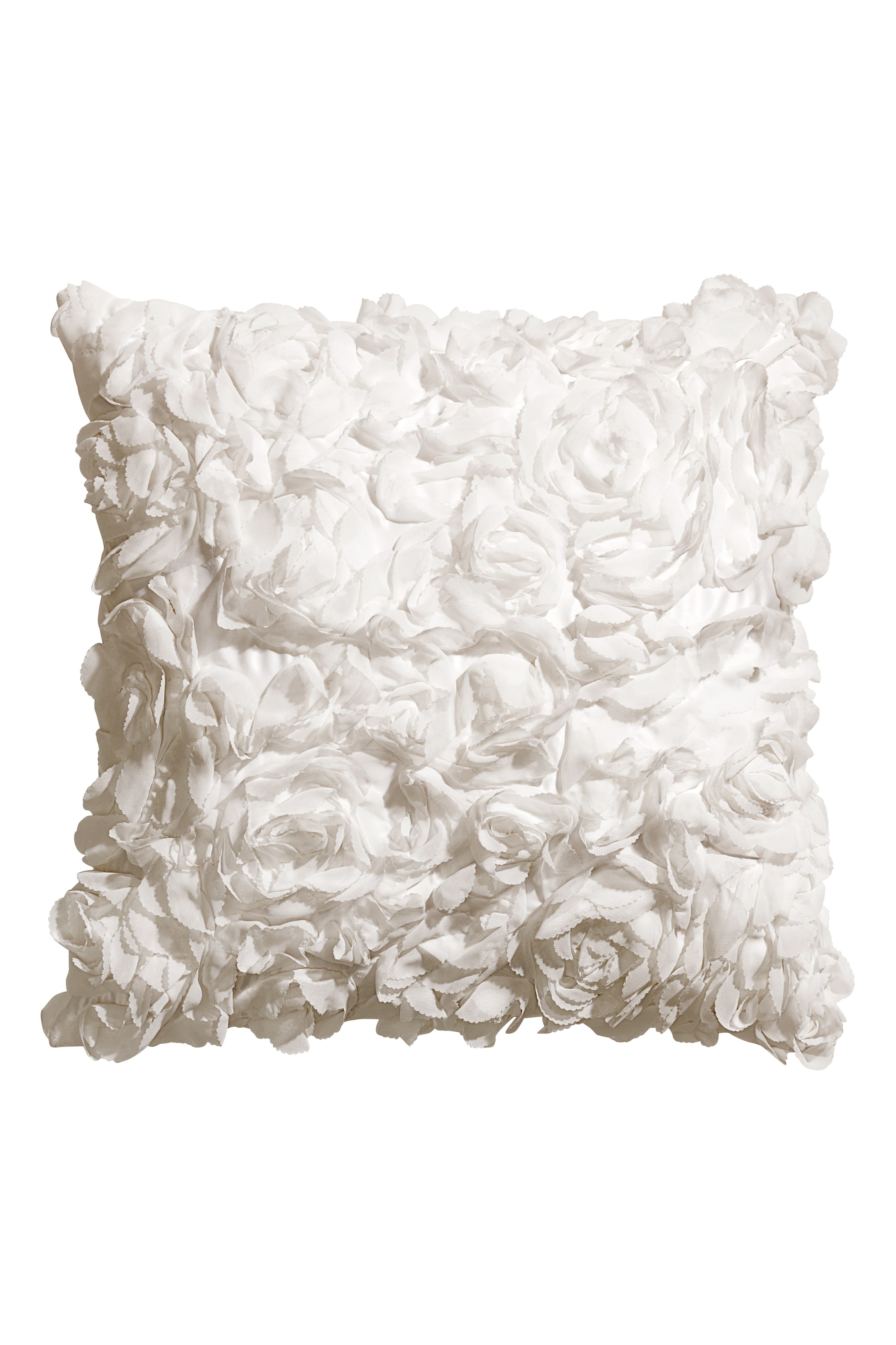 View larger image: Satin cushion cover - White - Home All | H&M GB 1