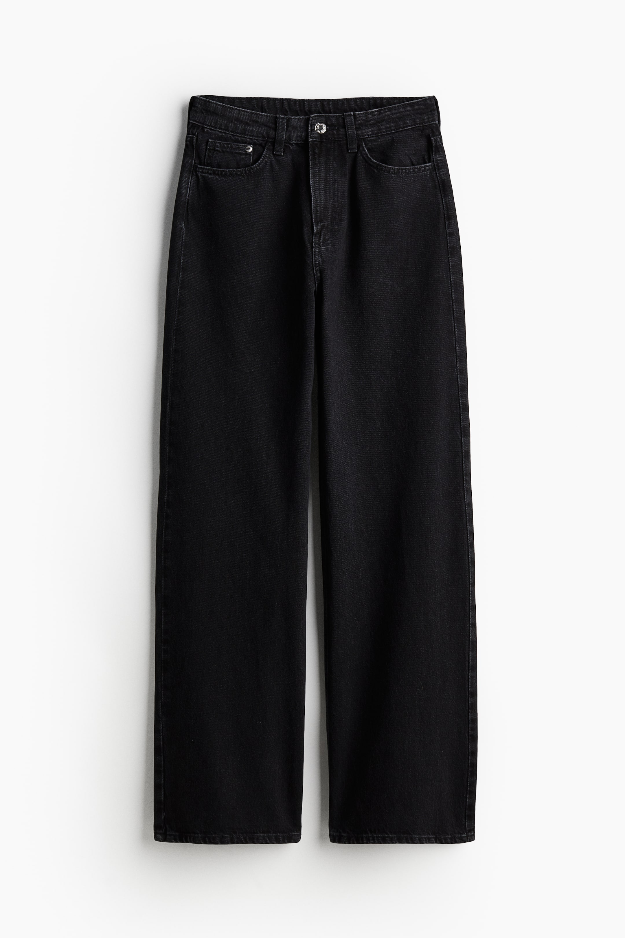 Wide Ultra High Jeans - Black - Ladies | H&M GB 6