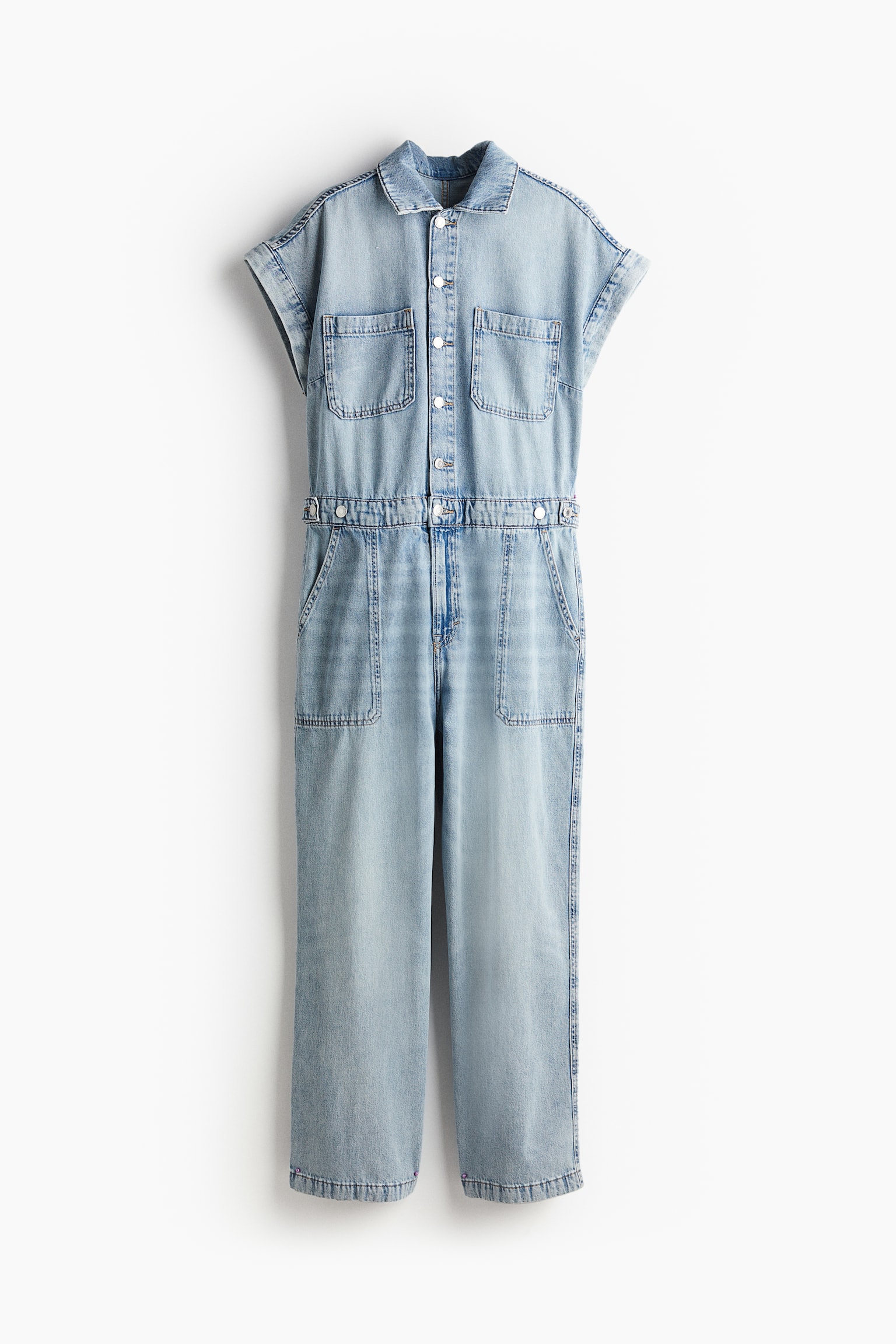 Denim boiler suit - Denim blue/Dark denim blue - 2