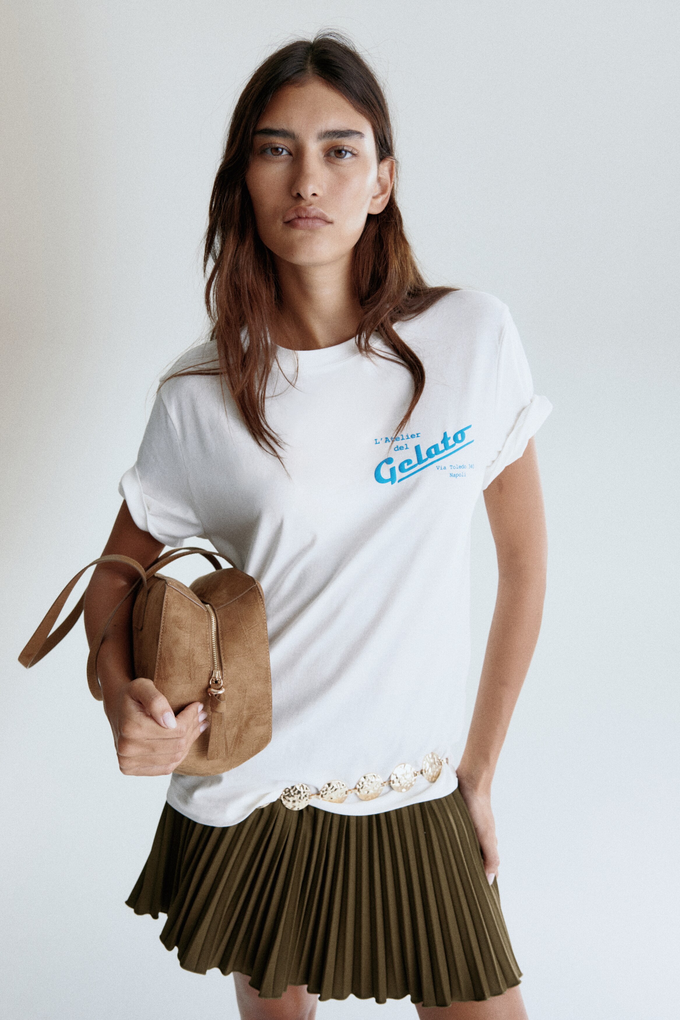 Motif-detail T-shirt