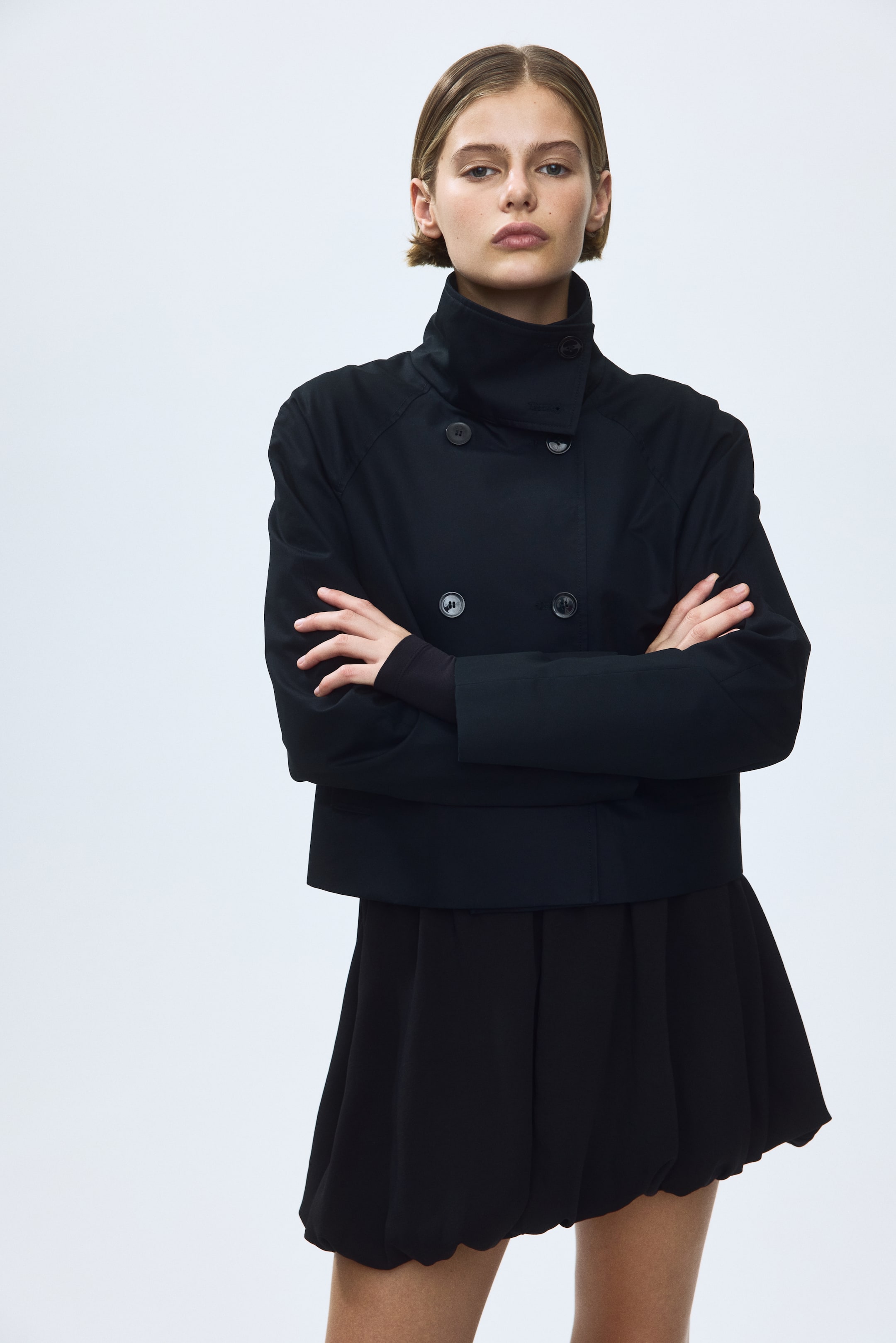 Short Trench Coat