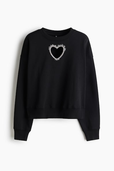 エンベリッシュドスウェットシャツ
