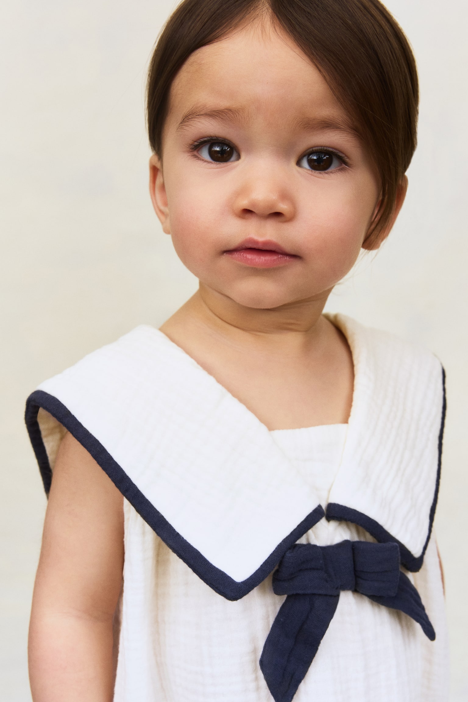 2 Parçalı Pamuklu Muslin Set - Beyaz - 4