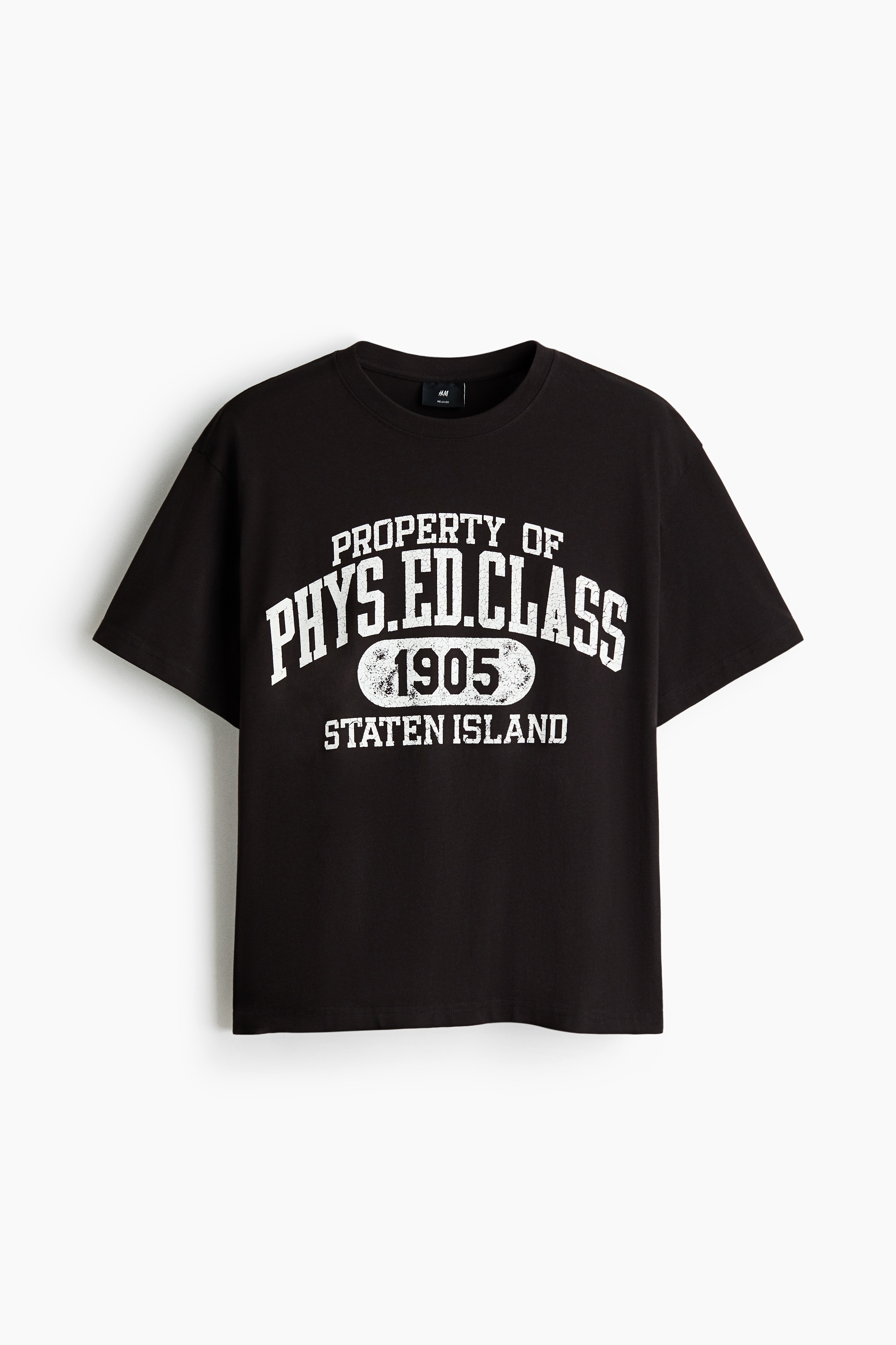 Loose Fit Printed T-shirt - Black/Phys. Ed. Class/Black/Brooklyn/Blue/San Diego/Khaki green/Adapt/Black/Keep the Wild/White/Flowever/White/Red Rock/Brown/Street Hoops/White/Landry's/White/Pasta/Light blue/Le Club Bleu/Light blue/Vignaud/Brown/Adapt/Light blue/Wickford Hills/White/beach/Light blue/Wasted Potential