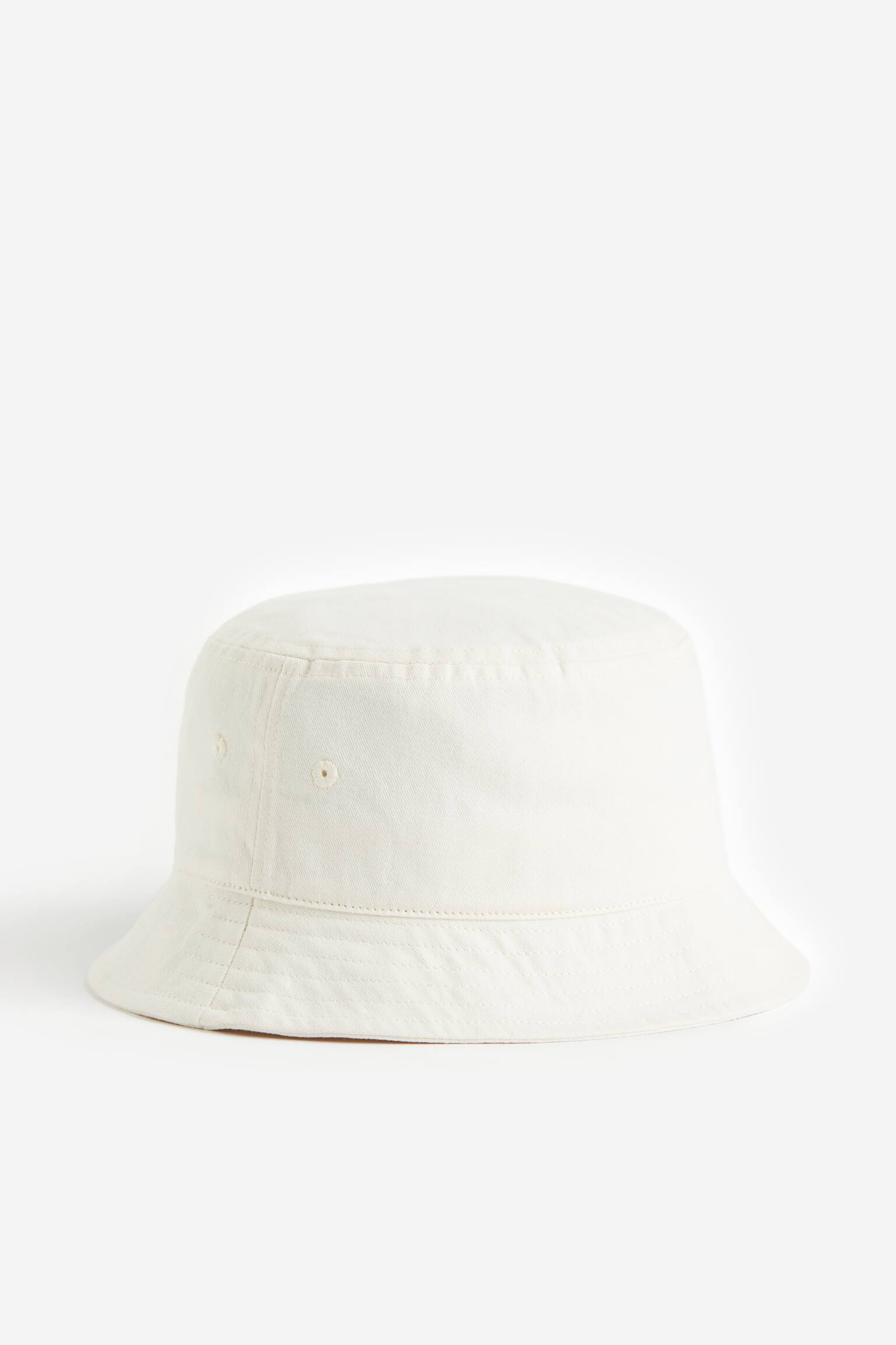트윌 버킷햇 - 화이트