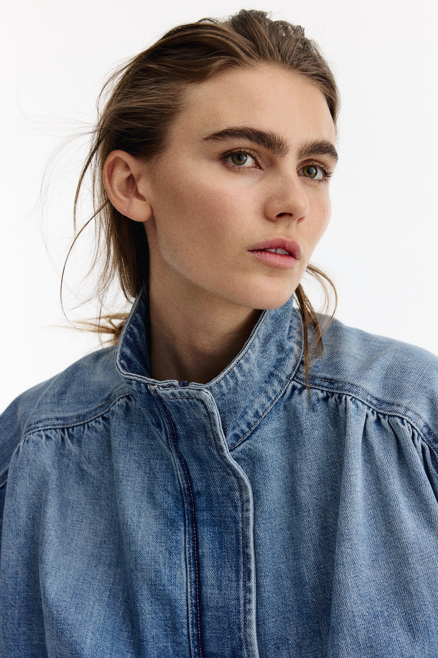 Oversized denim jacket - Denim blue - 3