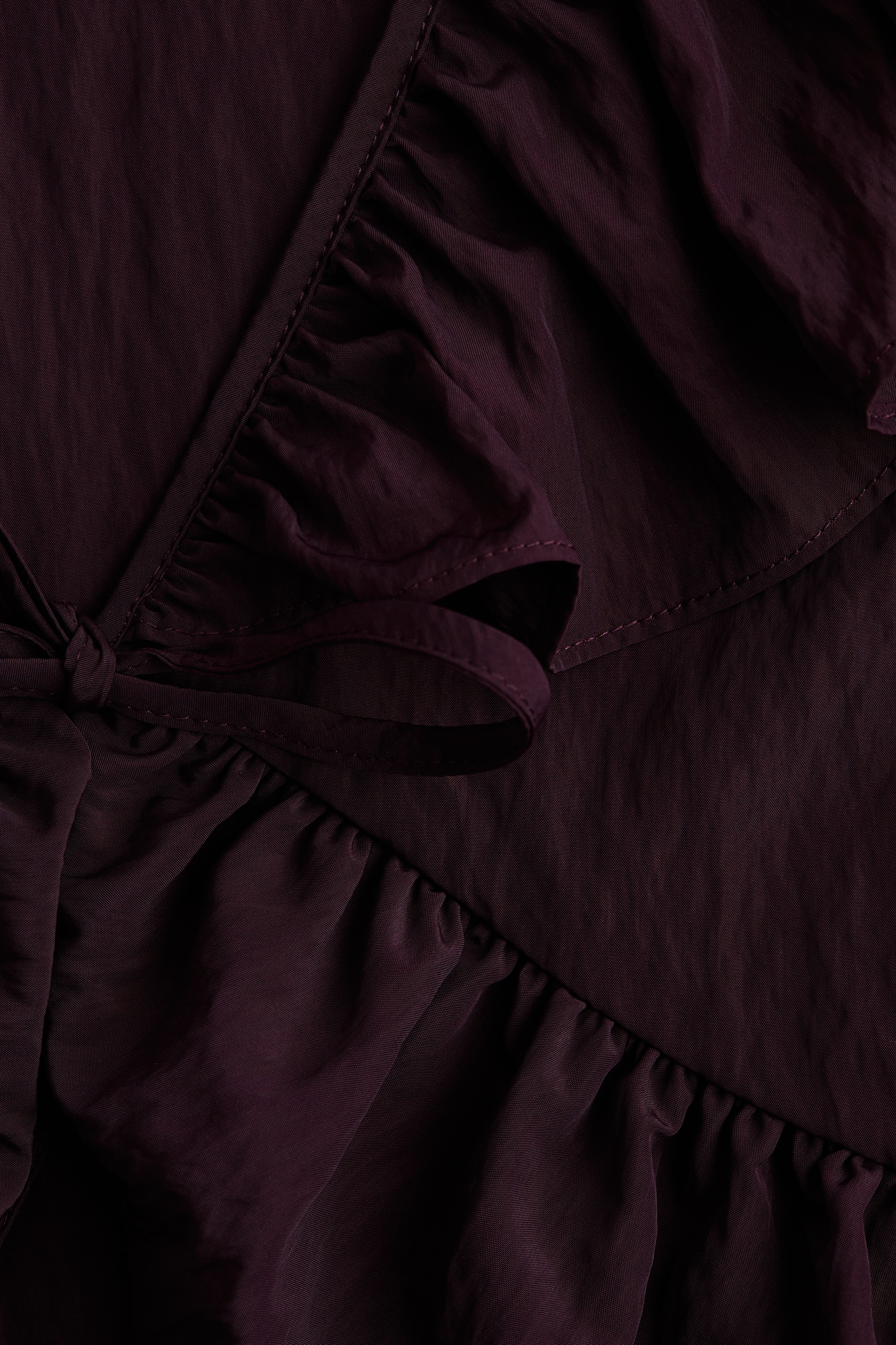 Frilled blouse