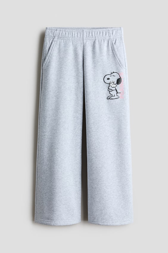 Детские брюки H&M Sweatpant Joggers with Printed Motif