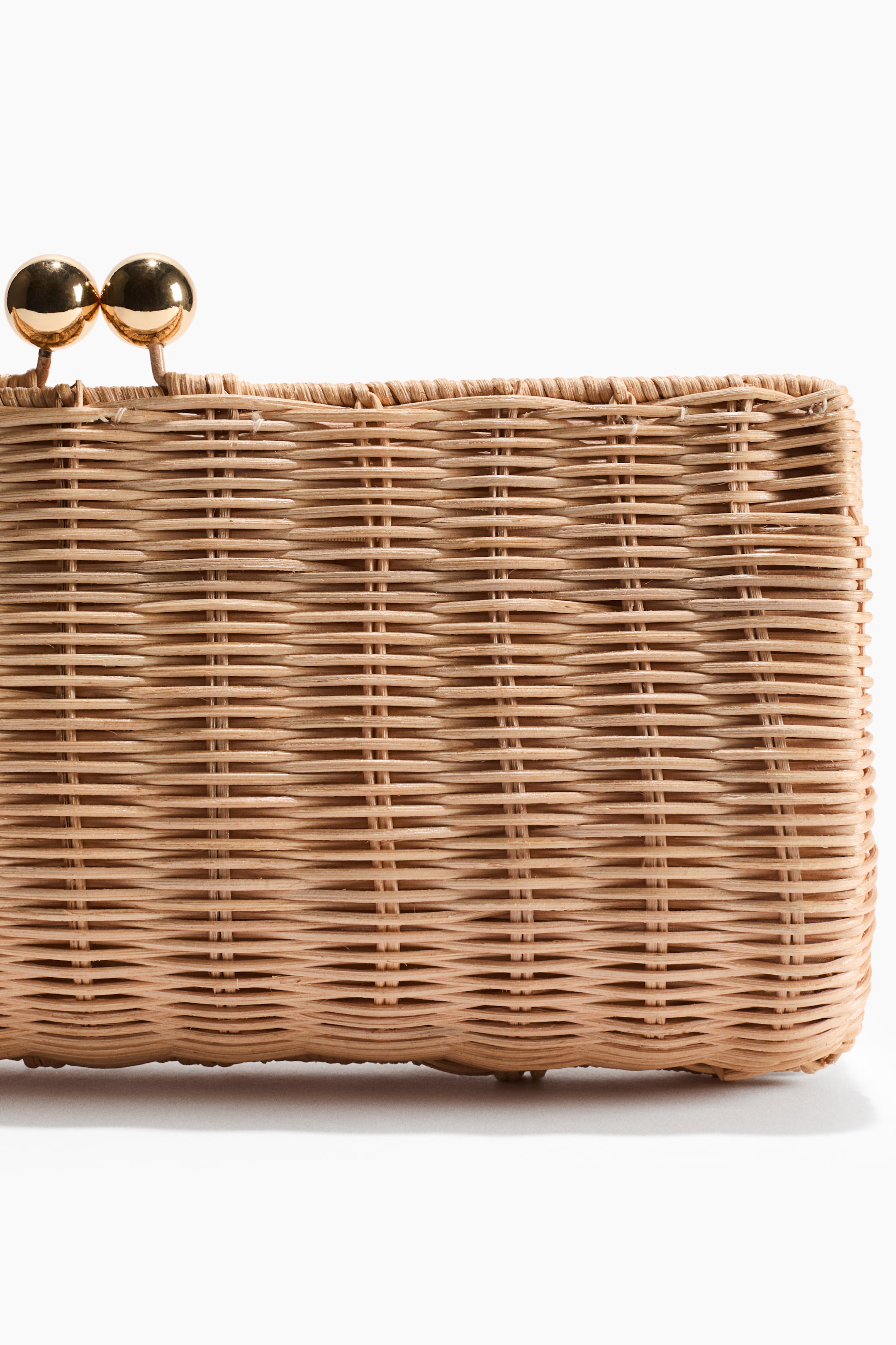 Женские сумки H&M Rattan Clutch Bag — фото 3