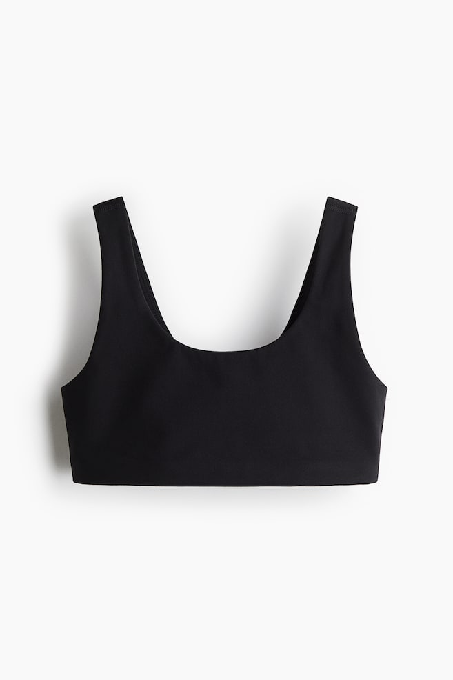 Sports top with SoftMove™ - Black/Pink - 1
