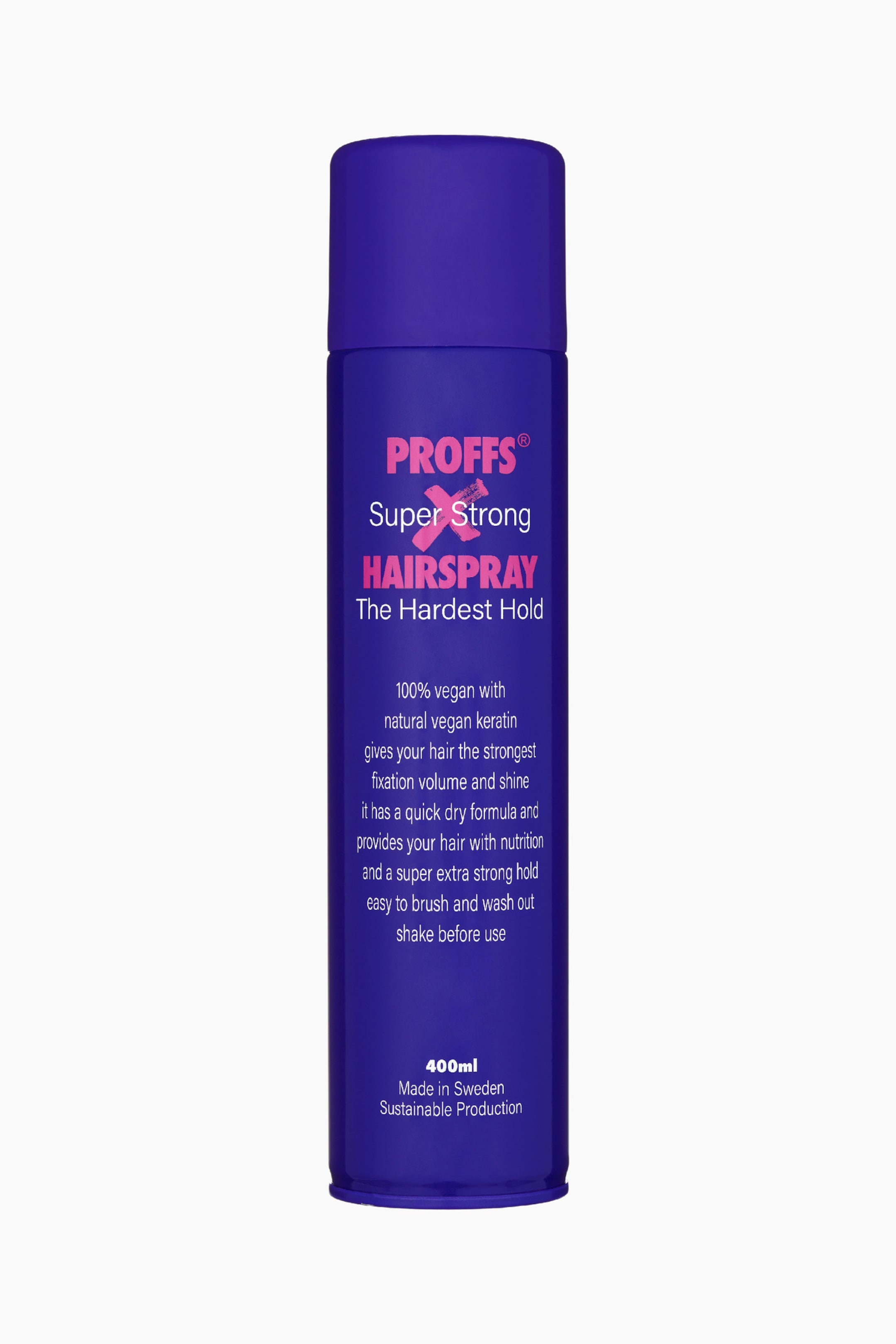 Visa större bild: Super Extra Strong Hairspray - Transparent - PROFFS - Beauty all | H&M SE 1