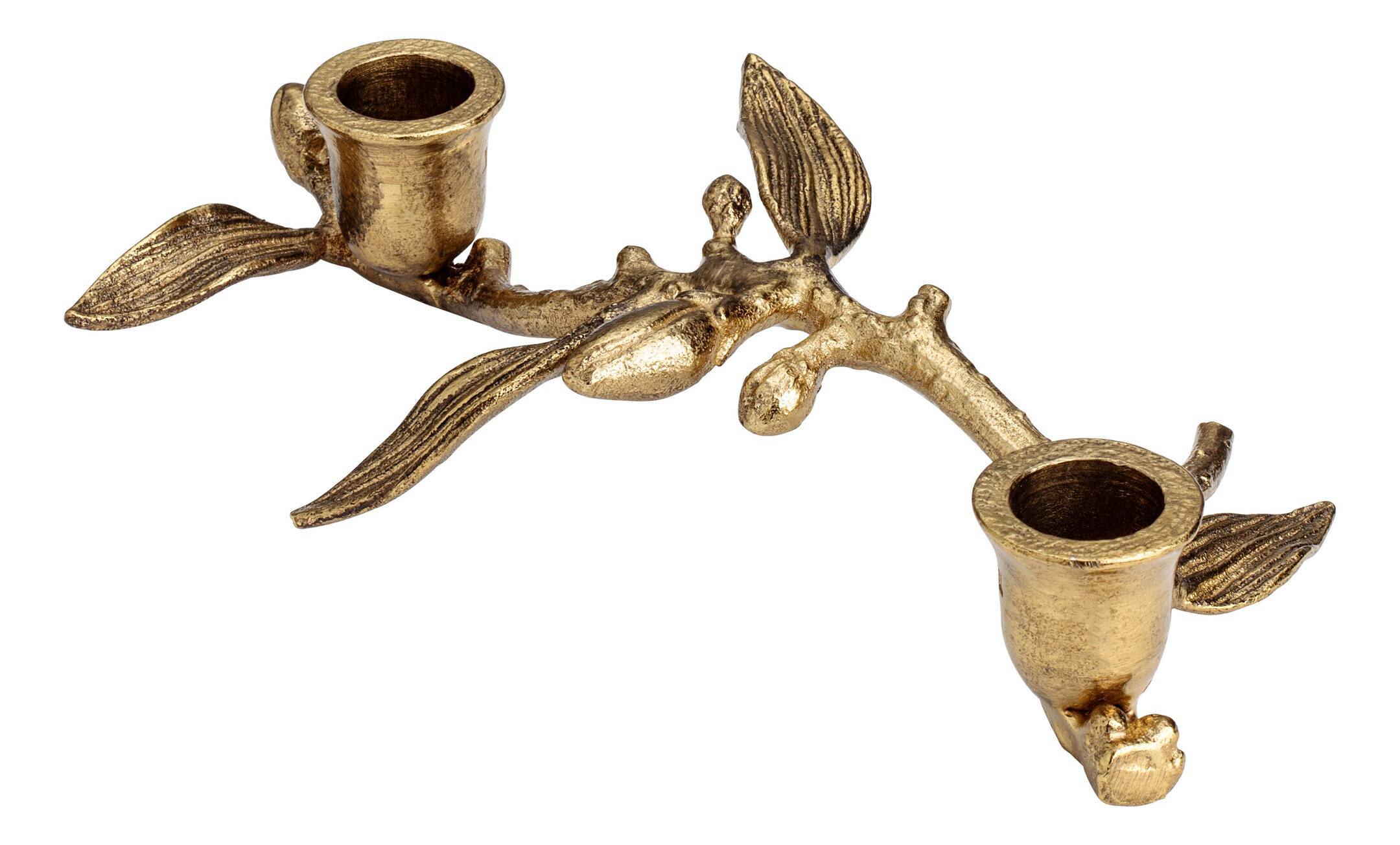 Agrandir l'image: Bougeoir en métal - Doré - Home All | H&M FR 1