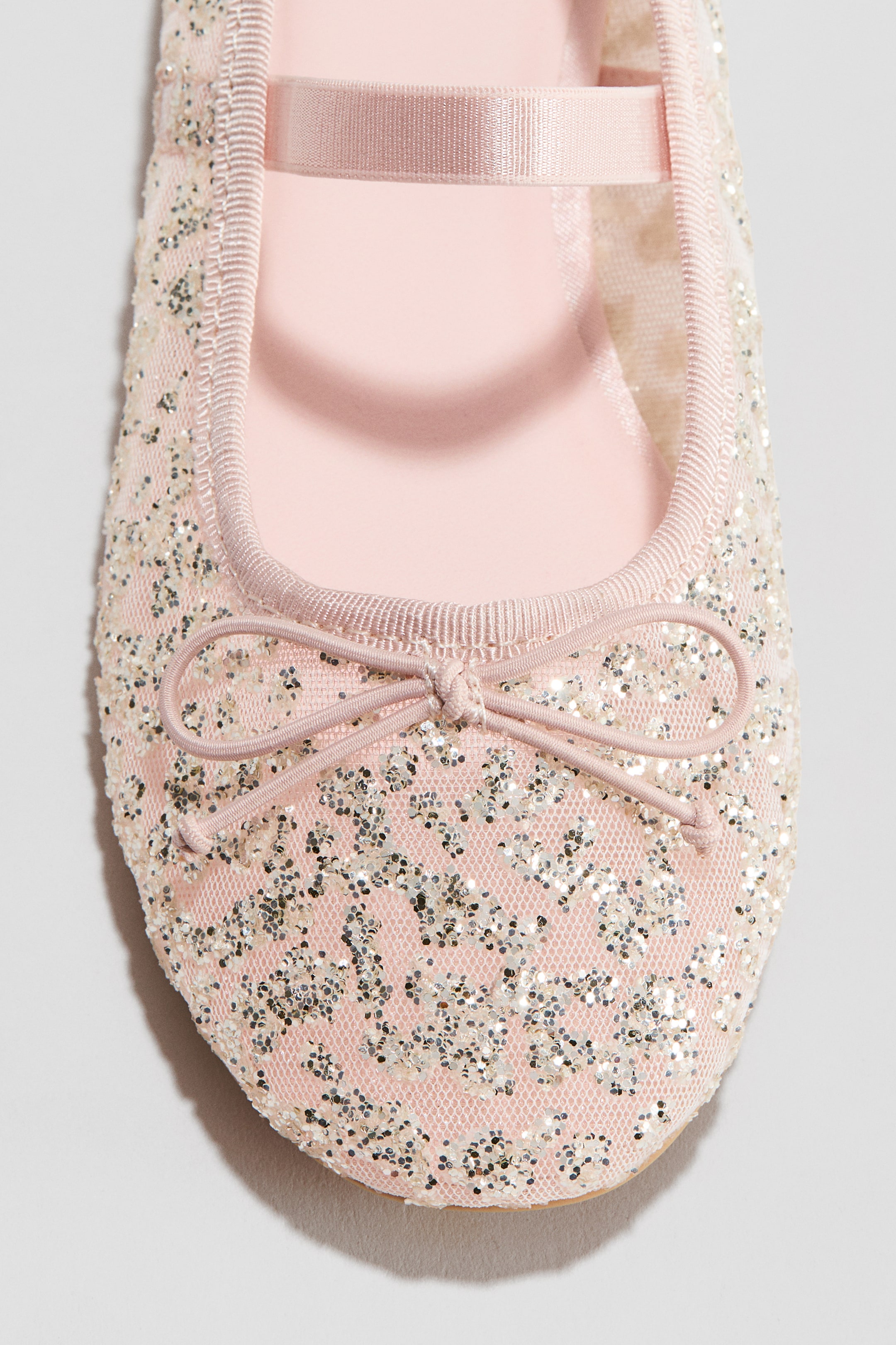 Glittery Ballet Flats