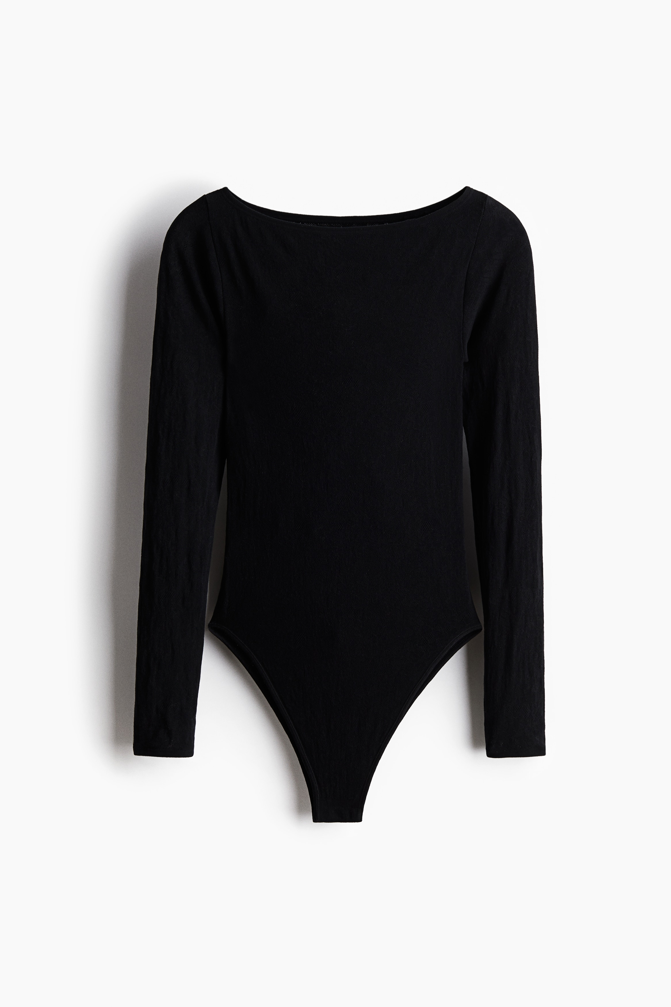 Spetsbody Seamless - Svart