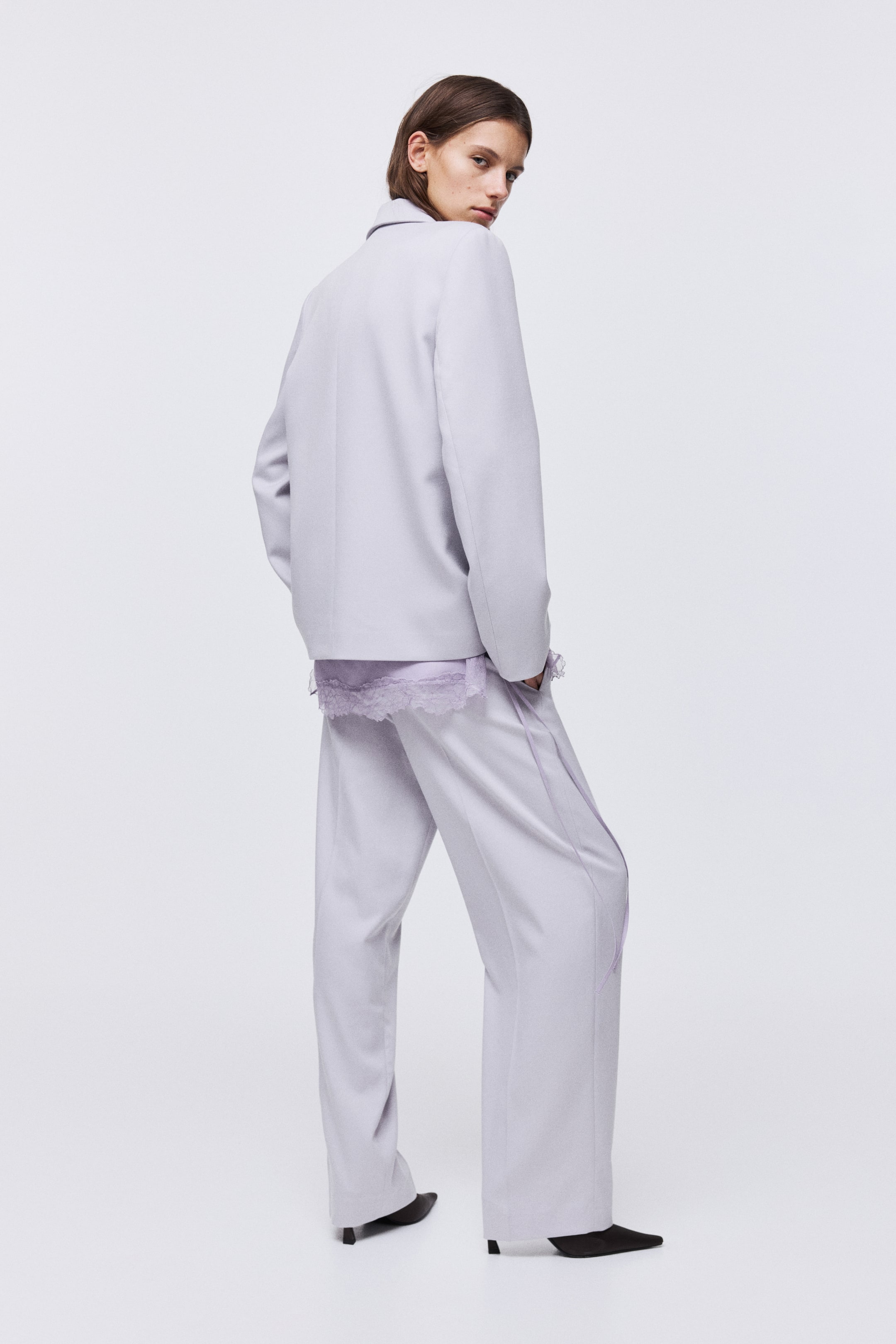 Agrandir l'image: Blazer à fermeture croisée - Lilas - FEMME | H&M CH 4