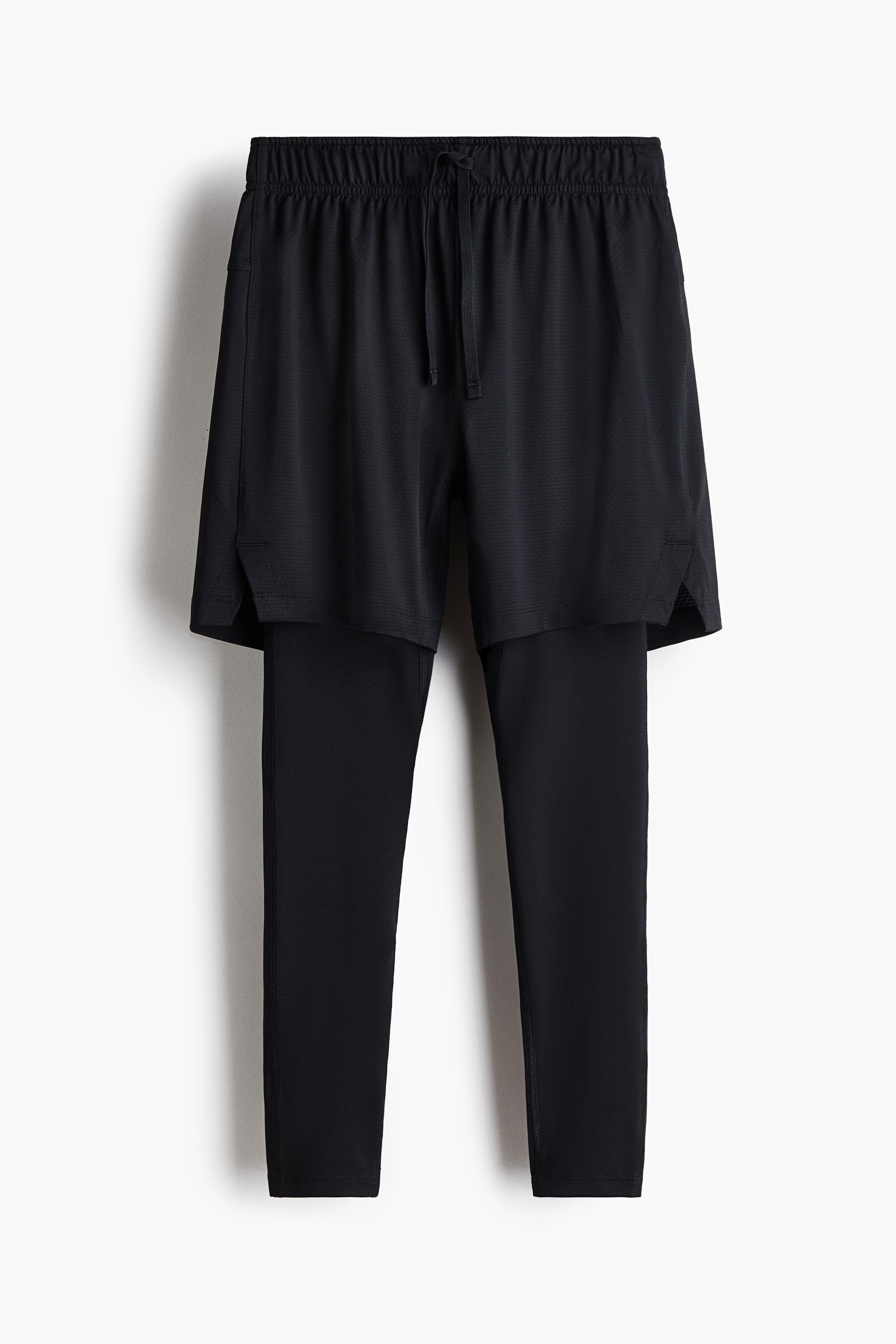 Dvoslojne helanke za fudbal DryMove™ - Crna