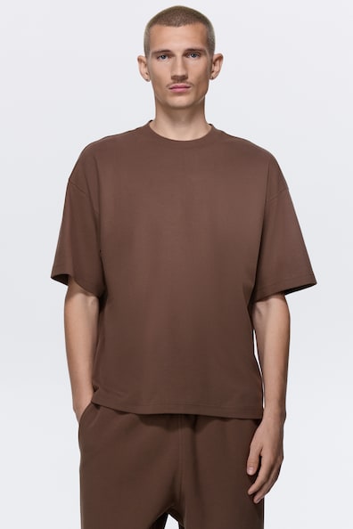オーバーサイズフィット インターロックTシャツ