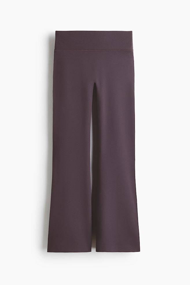 Flared sportlegging met SoftMove™ - Aubergine/Zwart/Paars/Lichtbeige/Ivoorwit - 1