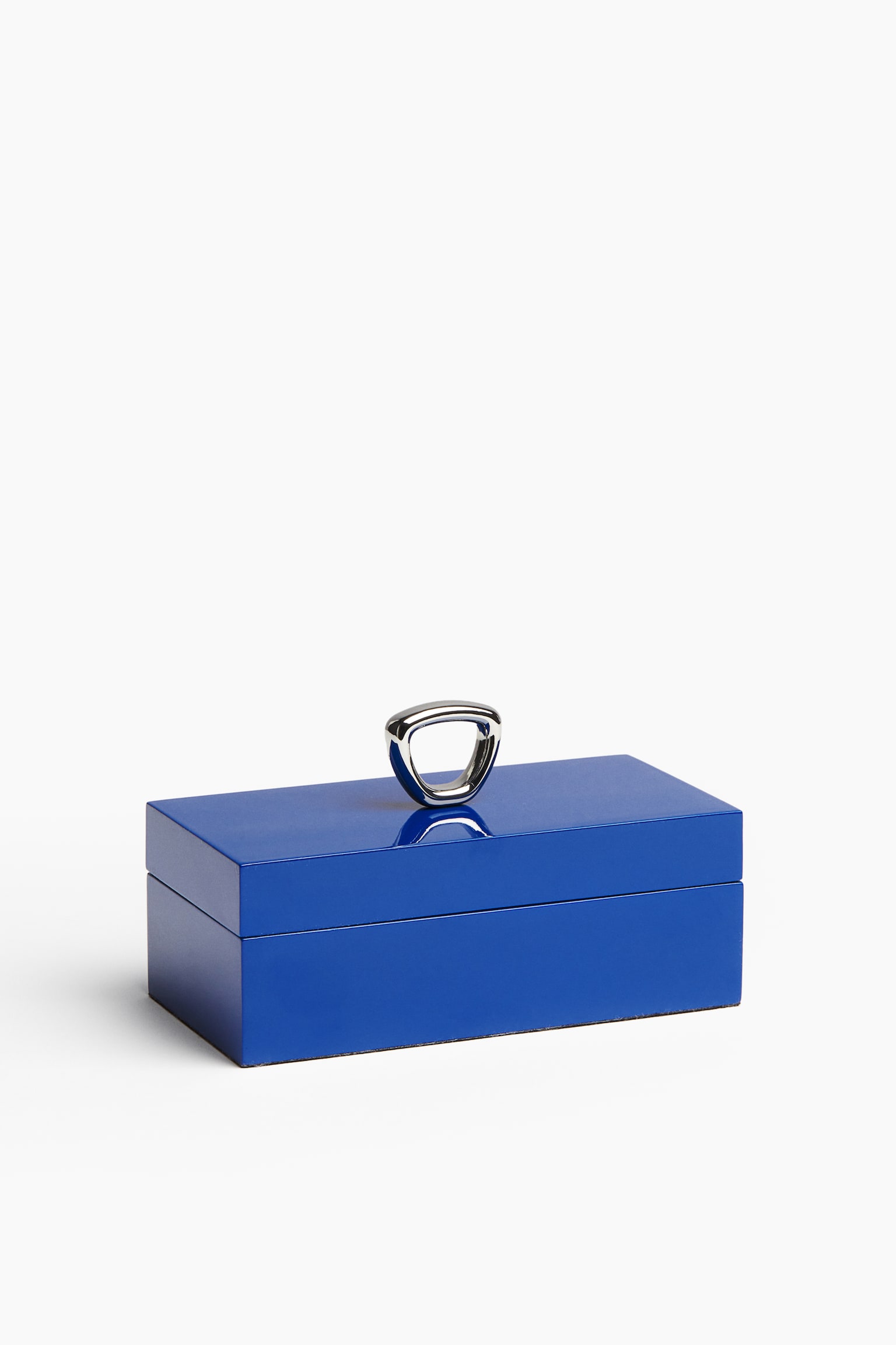 Small storage box - Bright blue/White - 1