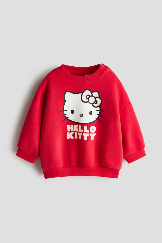 Детские худи H&M Printed Sweatshirt