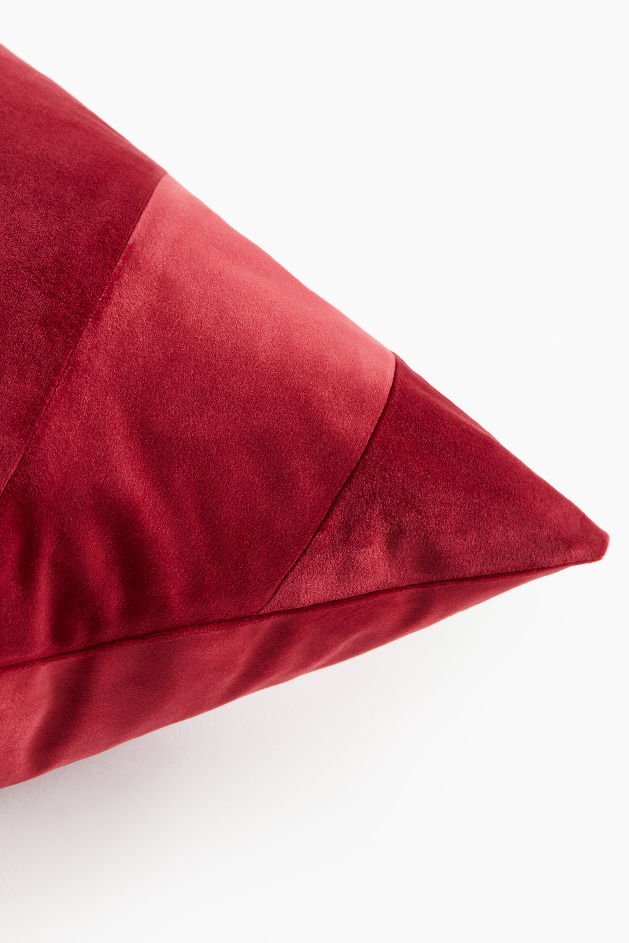 Striped velvet cushion cover - Red/Striped - Home All | H&M GB 3