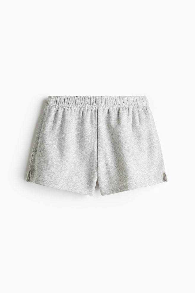 Sweatshorts - Light gray melange/Light yellow/Black/Light pink/Khaki green/Dark brown - 1