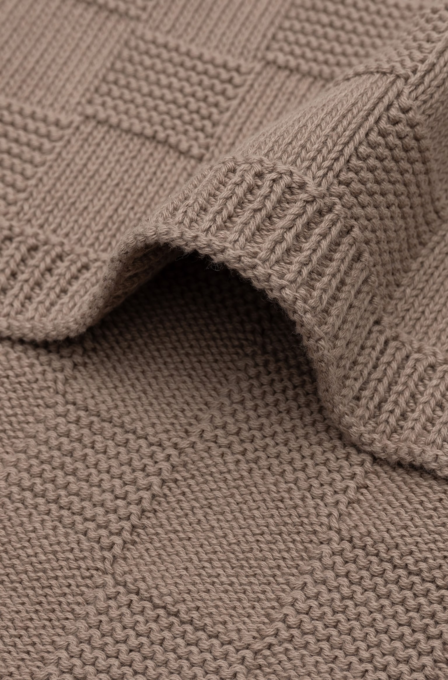 Blanket 75x100cm - Box Knit - Box Knit/milky Coffee/Box Knit/warm Sand/Cosy Knit/ivory/Check Knit/biscuit - 4