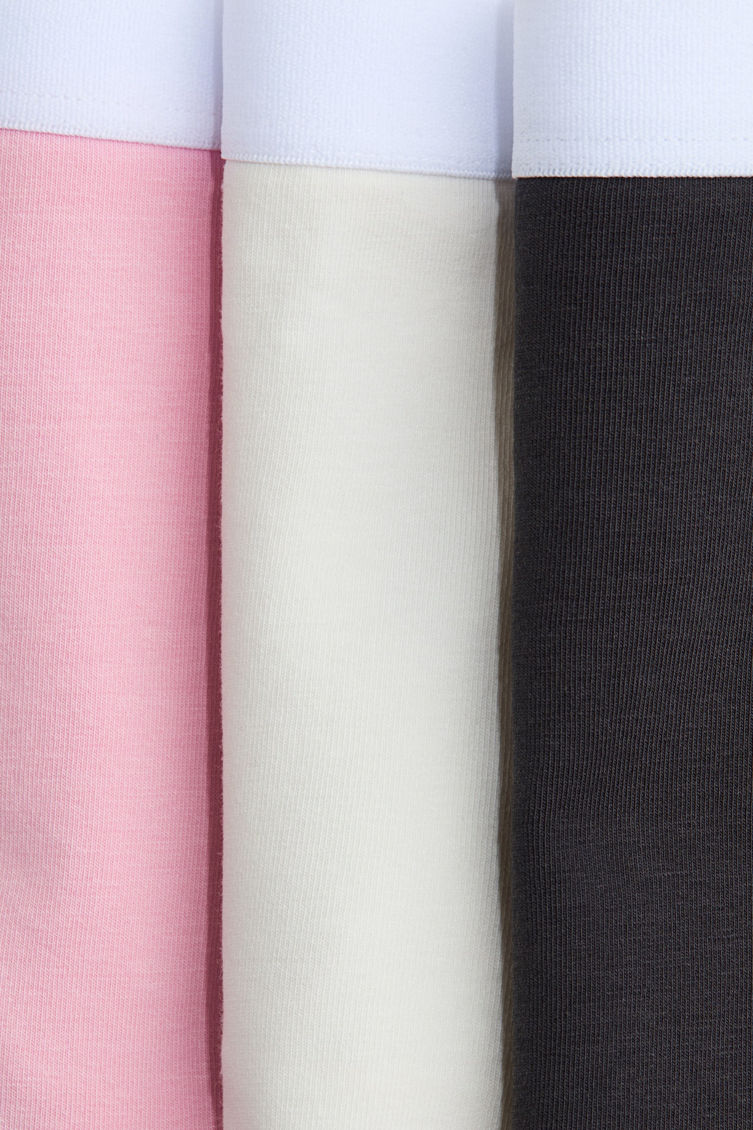 5-pack cotton boxers - Peachy pink/Black/Blue/Floral/Light dusty pink/Light pink/Light pink/Dusty green - 3