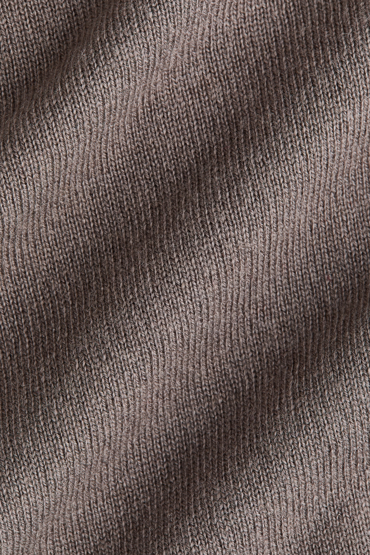 Cashmere-blend scarf-detail jumper - Mole - 2
