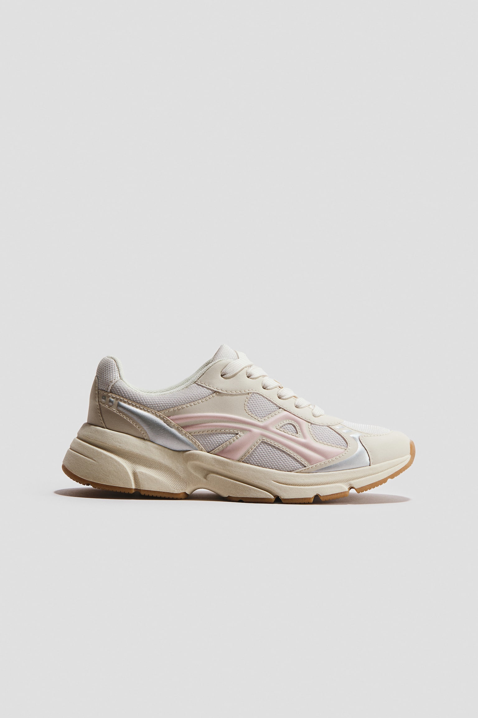 Sneakers - Lichtbeige/lichtroze