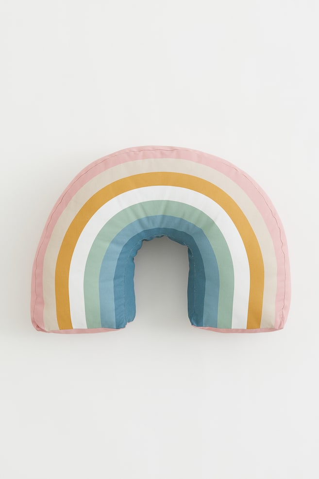 Rainbow cushion - Pink/Multicoloured - 1