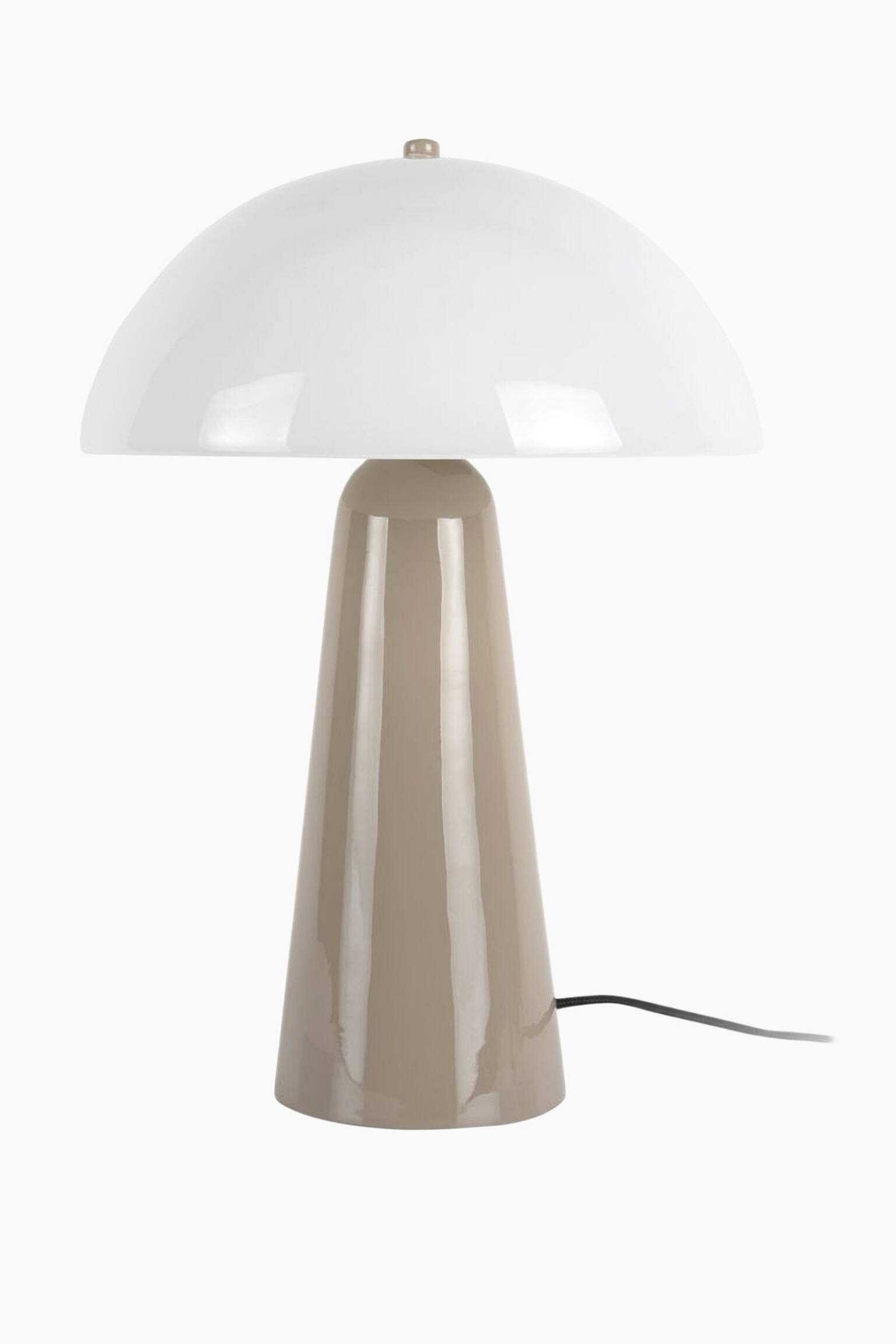 Vidrio Centro Lampa Stołowa - Ciepły Szary/Czarny/Biały - 1