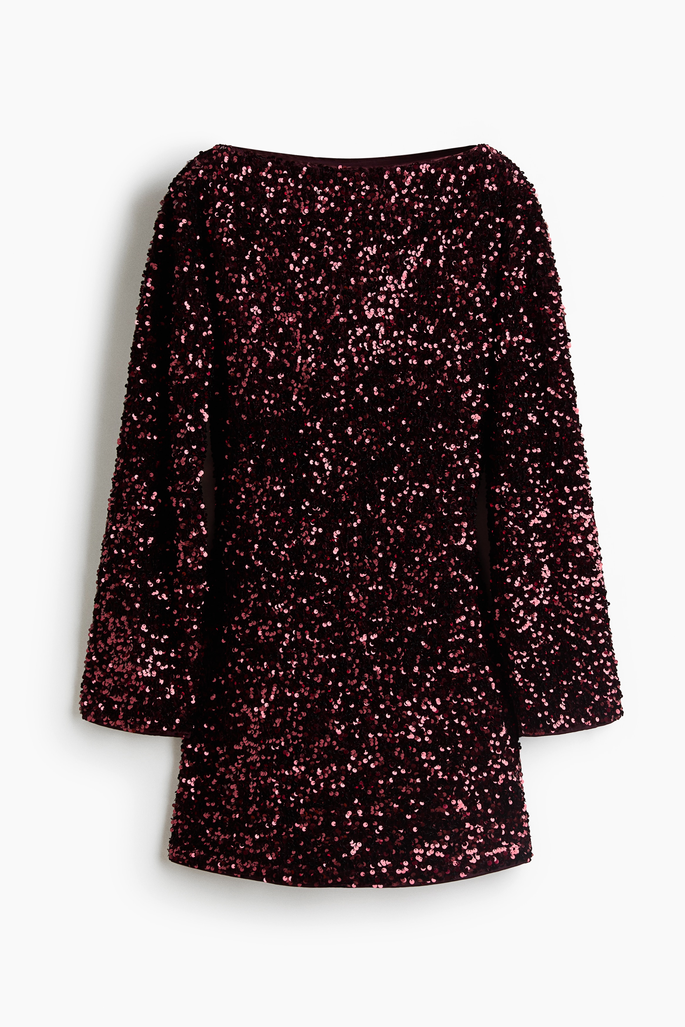 Sequined mini dress