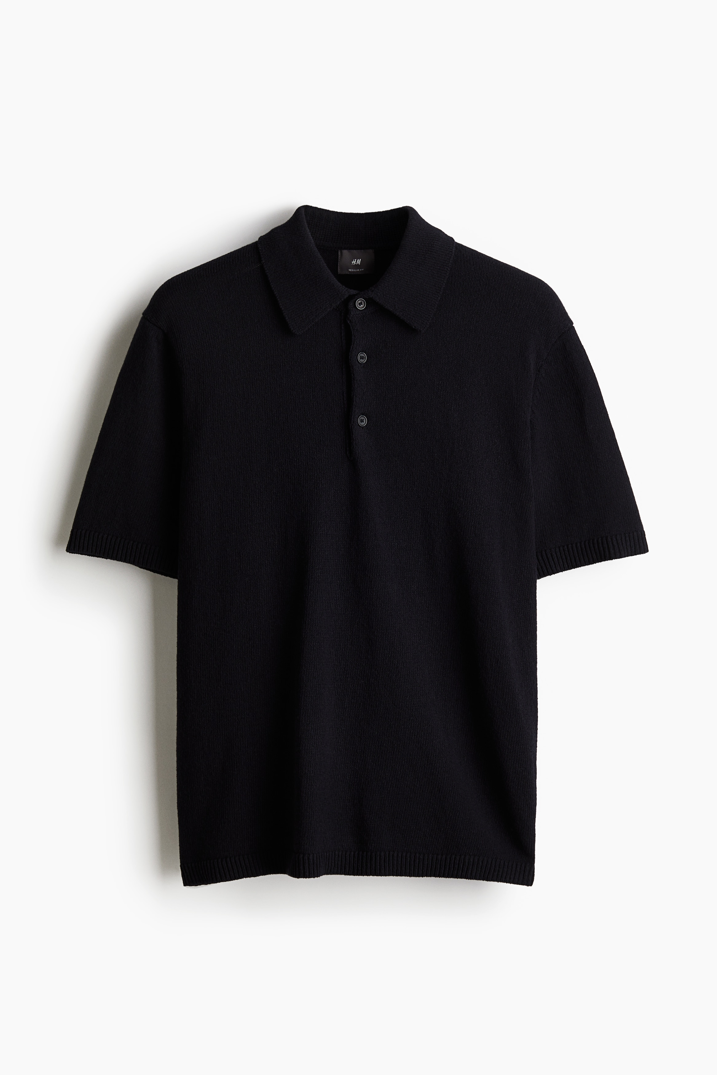 Regular-Fit Fine-Knit Polo Shirt from H&M - $34.99
