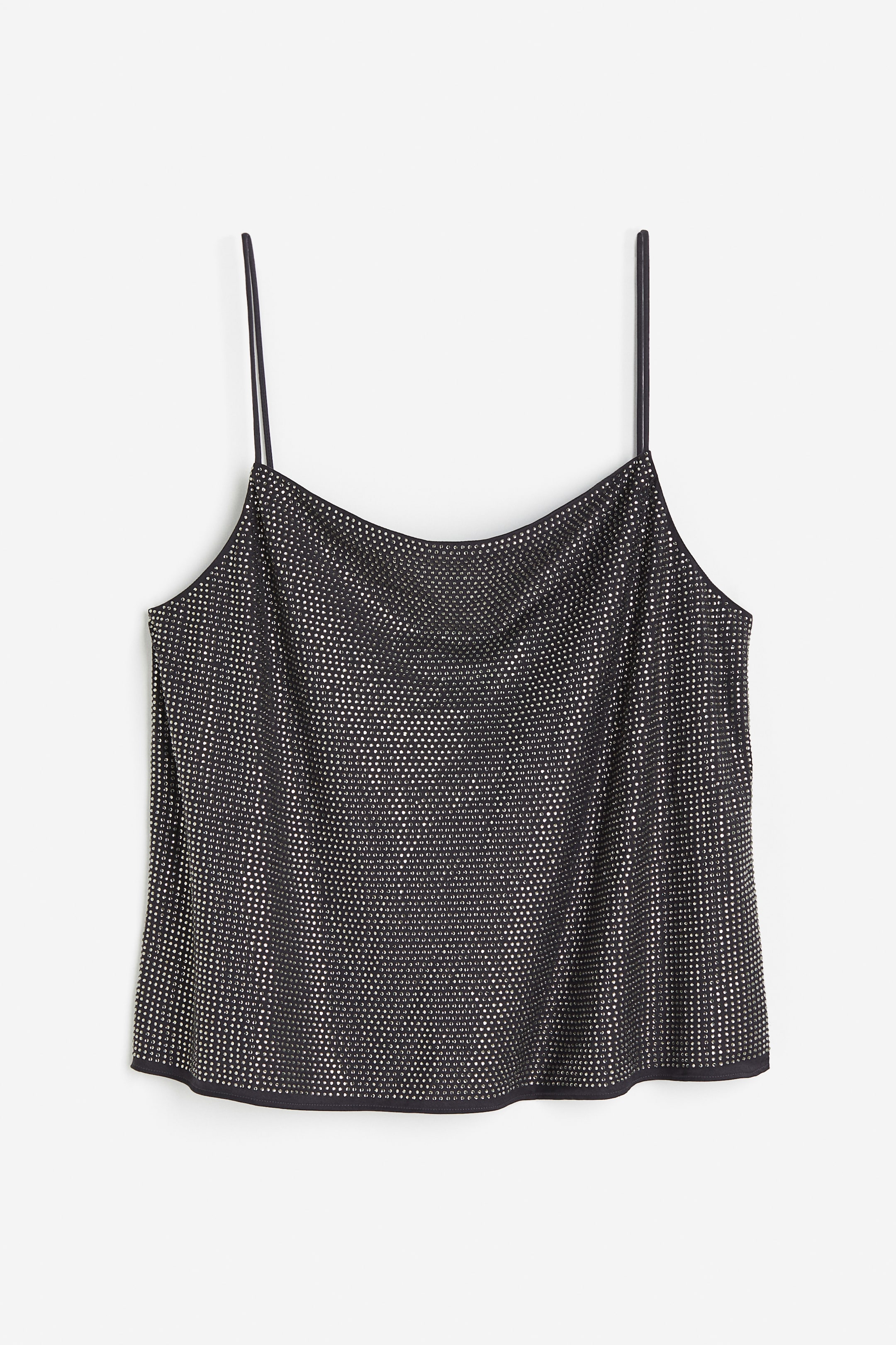 Rhinestone-embellished Camisole Top