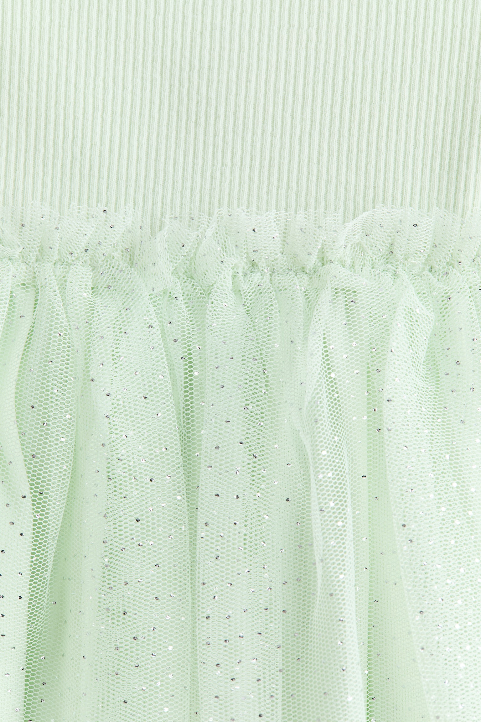 Vestido con falda de tul - Verde claro/Crema/Flores/Rosa claro/Corazones/Beige claro/Moños/Crema/Diseño de leopardo/Crema/Rosa claro/Corazones - 2