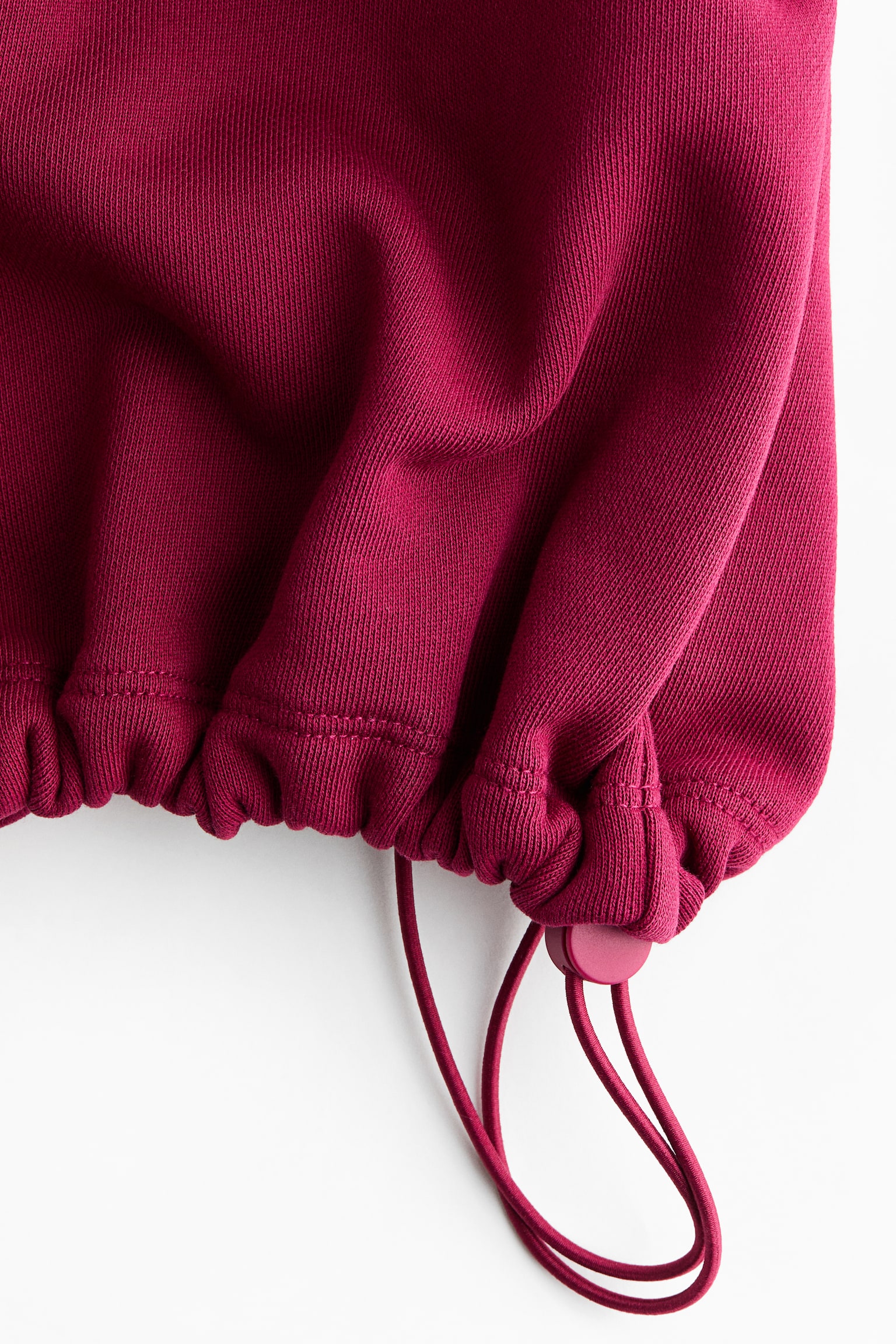 Женские брюки H&M Move Oversized Sports Joggers, цвет: Dark Pomegranate — фото 7