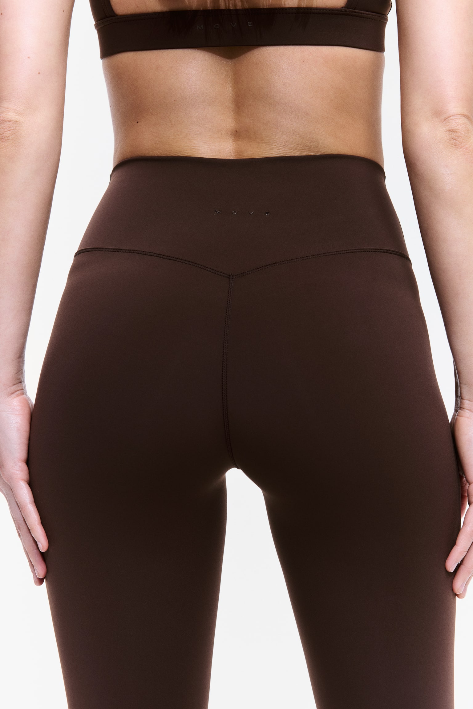 מכנסי טייץ עם מותן גבוה SculptMove™‎ - חום חם/פוקסיה כהה/אפור כהה/כחול קובלט/שחור/בז'/ורוד מסטיק - 3